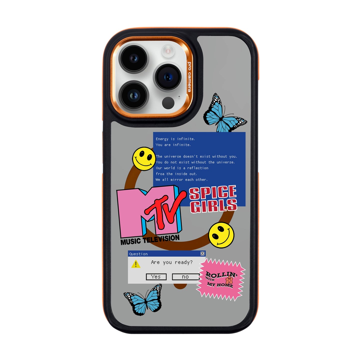 ARE YOU READY-iPhone 14 Pro Max Dark Kılıf MagSafe Özellikli
