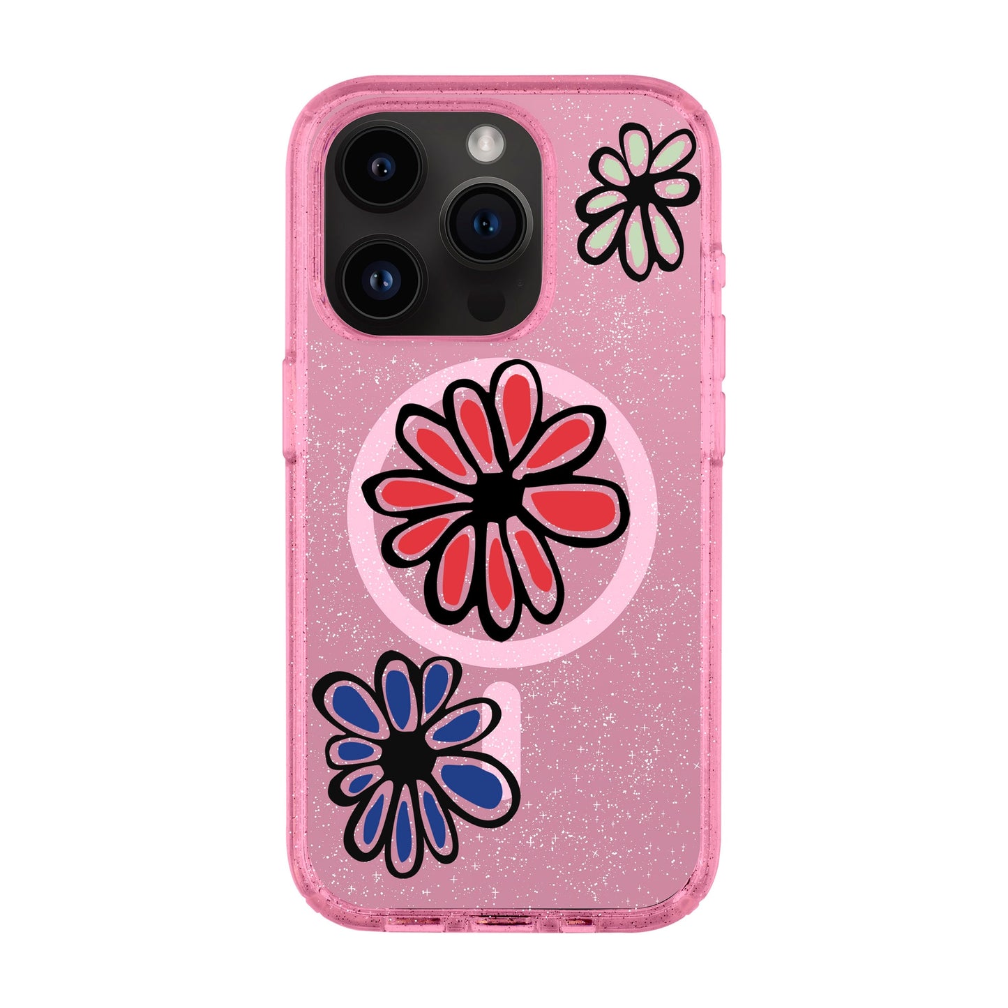FLORIST-iPhone 14 Pro Shiny Kılıf MagSafe Özellikli