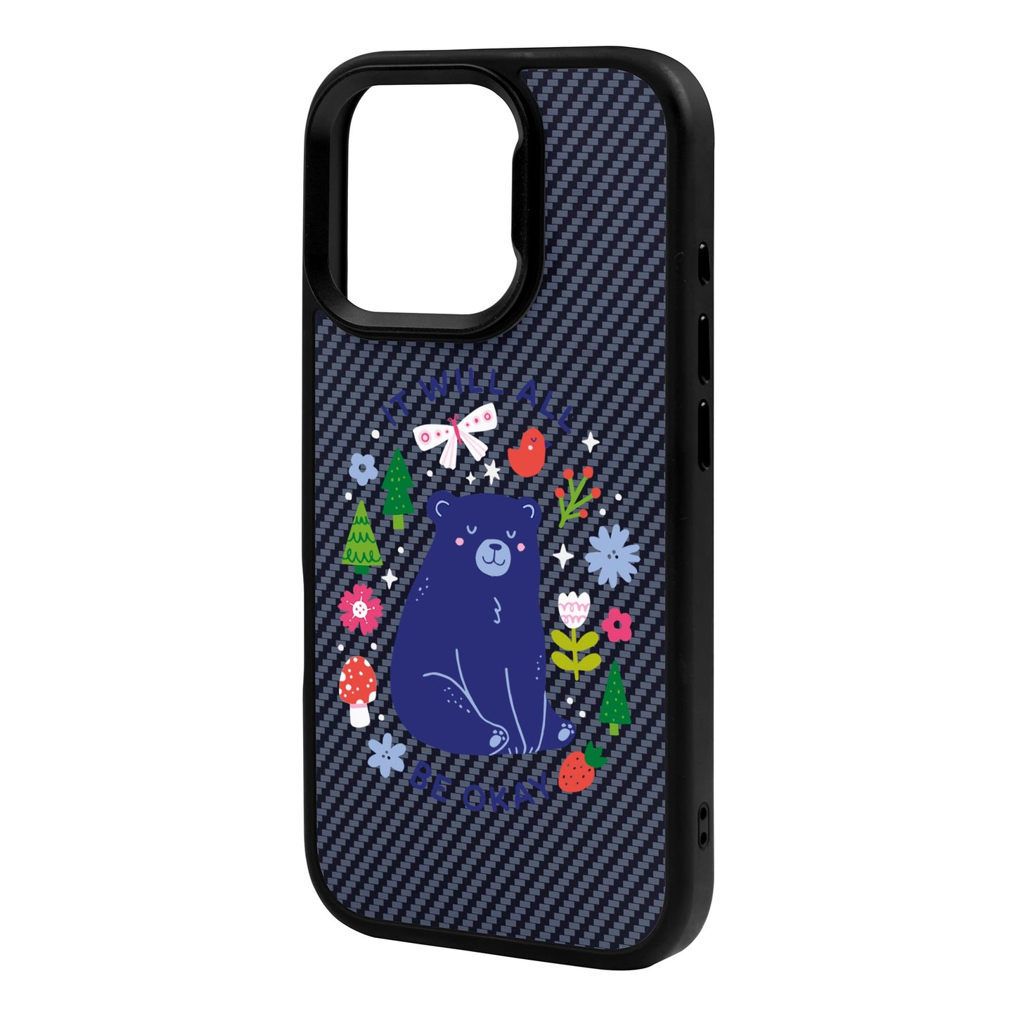 BE OKAY-iPhone 16 Pro Max Plaid Kılıf MagSafe Özellikli