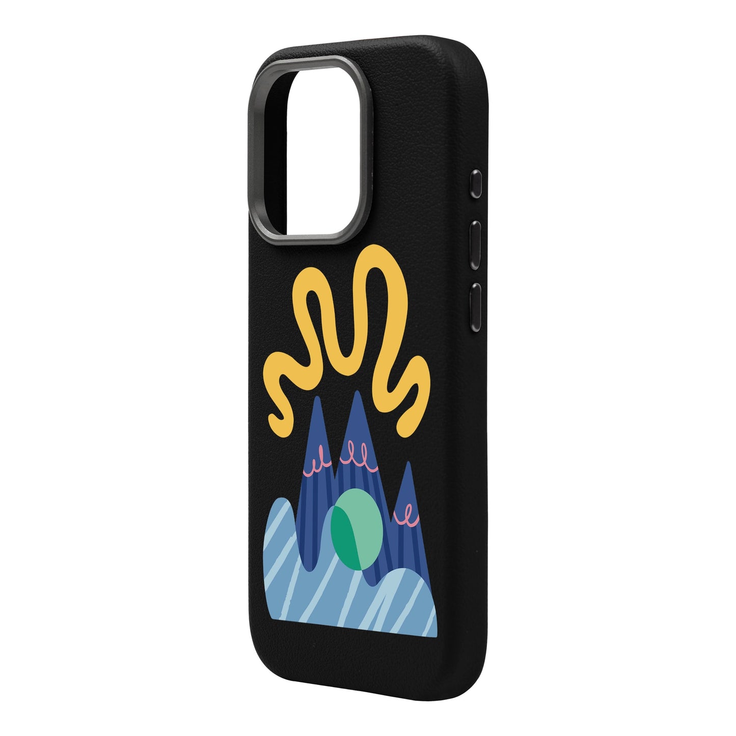 MOUNTAIN-iPhone 16 Pro Max Leather Premium Kılıf MagSafe Özellikli