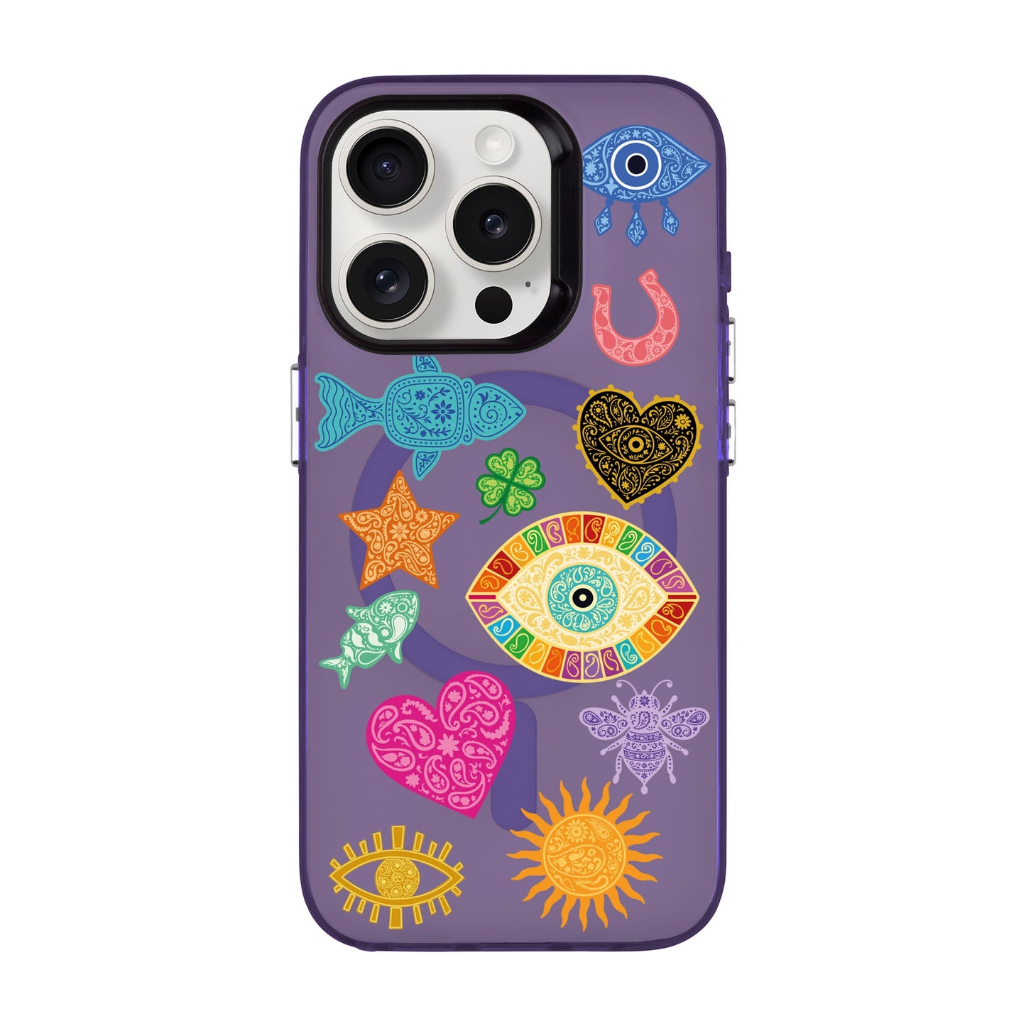 CHARMS BY BERRİN ÖZKAN-iPhone 15 Pro Hold Kılıf MagSafe Özellikli