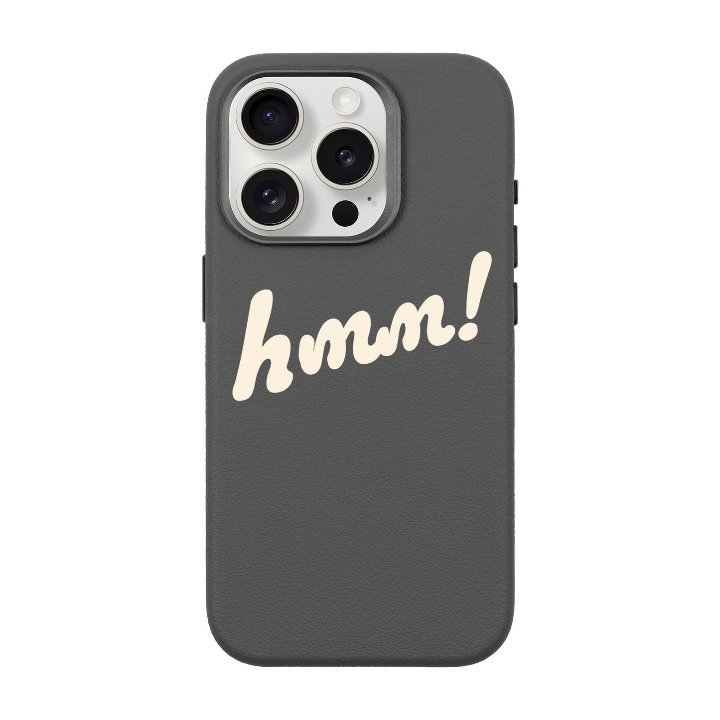 HMM-iPhone 15 Pro Leather Premium Kılıf MagSafe Özellikli