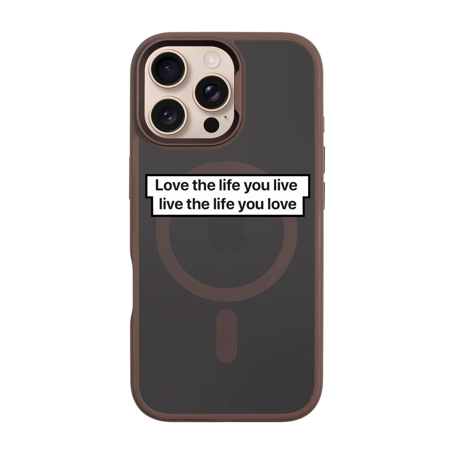 LOVE THE LIFE-iPhone 16 Pro Max Rise Kılıf MagSafe Özellikli