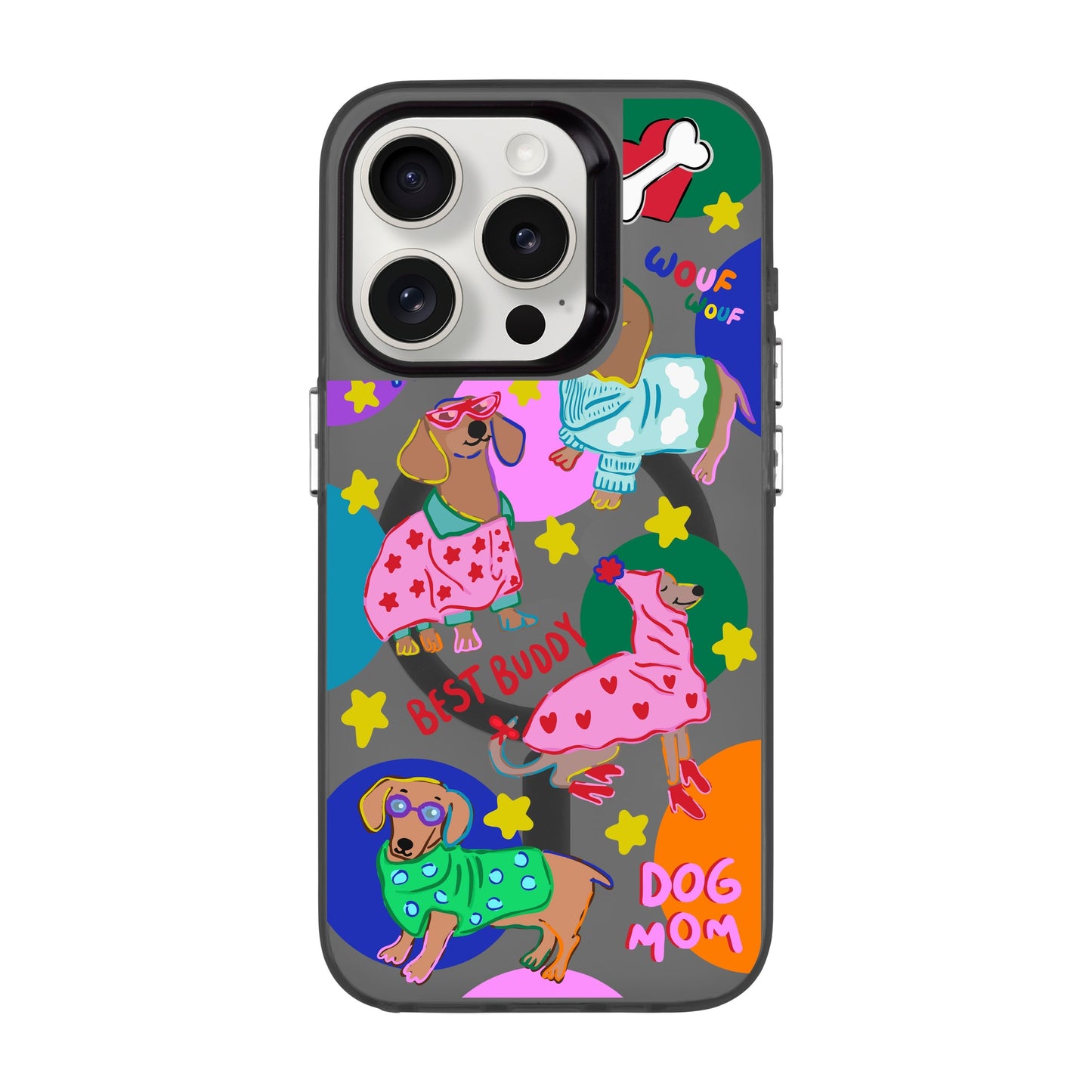 DOG MOM-iPhone 13 Pro Hold Kılıf MagSafe Özellikli