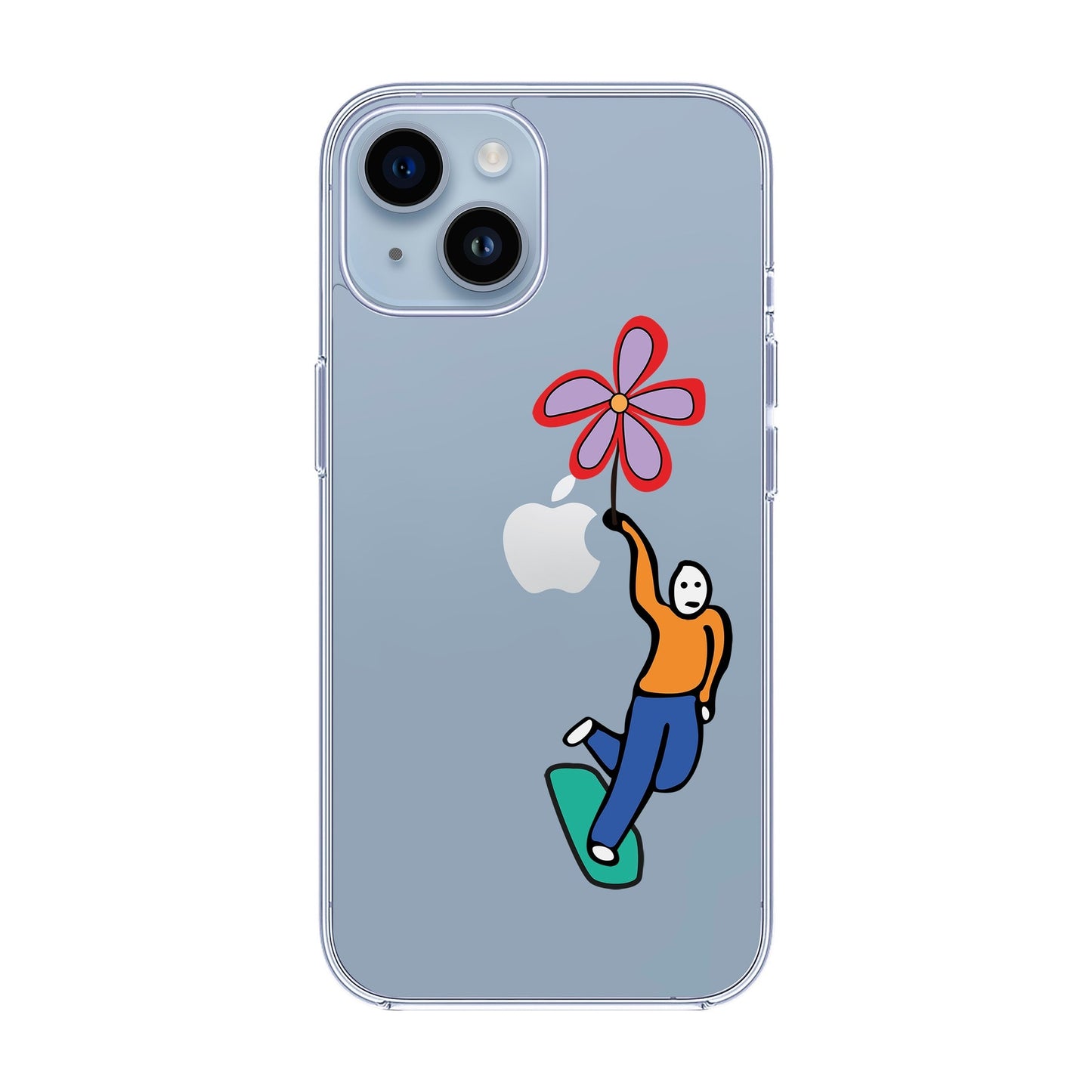 SKATEBOARDER-iPhone 14 Solid Kılıf