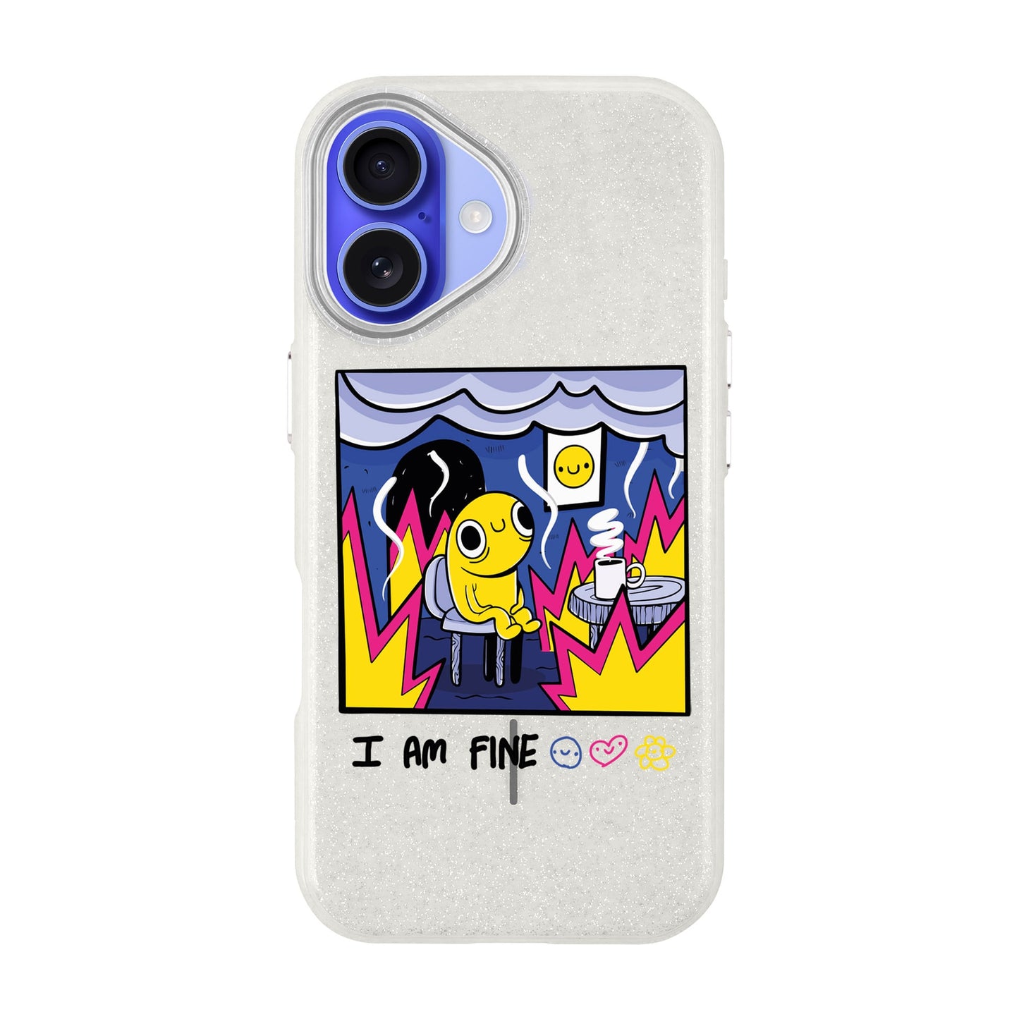 I AM FINE-iPhone 16 Radiant Kılıf MagSafe Özellikli