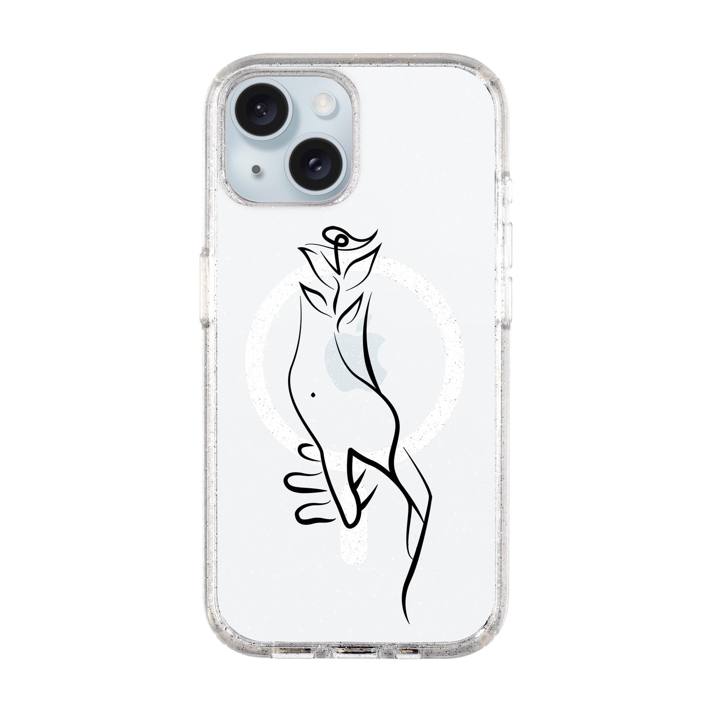 TOUCH-iPhone 15 Plus Shiny Kılıf MagSafe Özellikli