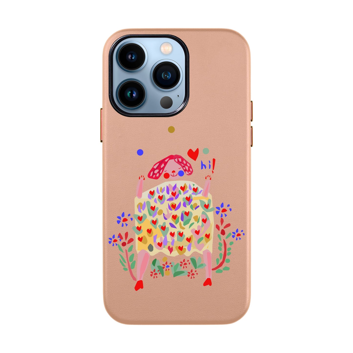 ÜÇ TOP-iPhone 13 Pro Max Leather Kılıf