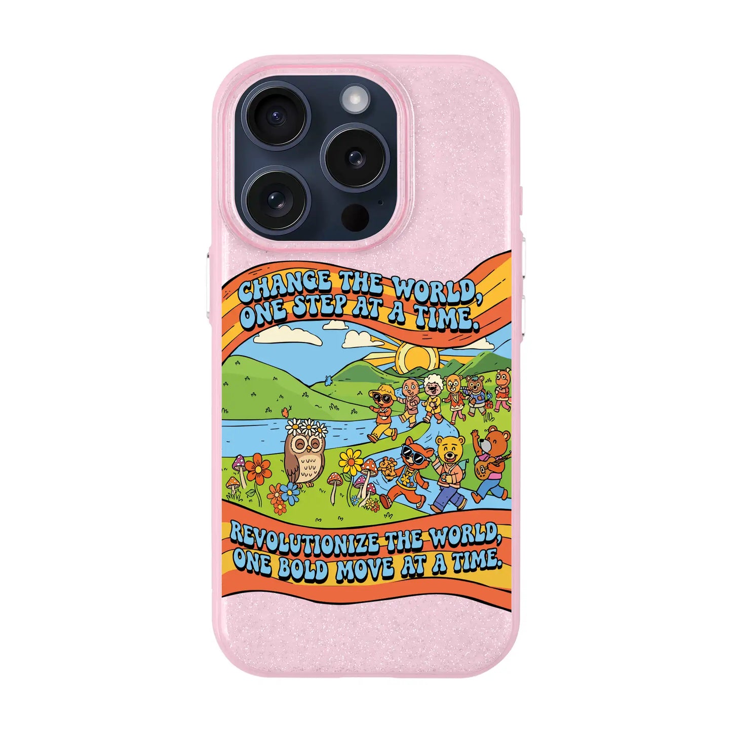 CHANGE THE WORLD-iPhone 15 Pro Radiant Kılıf MagSafe Özellikli