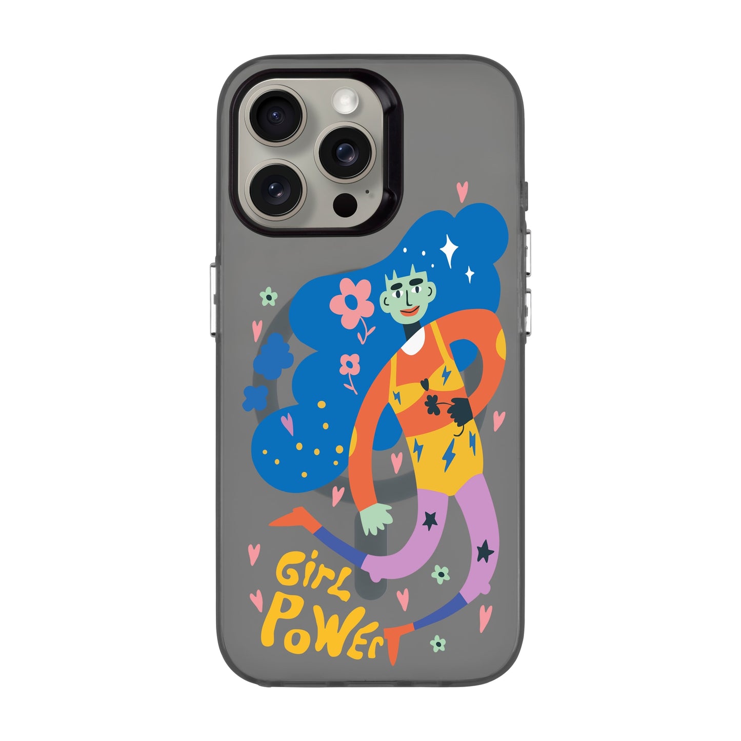 GIRL POWER-iPhone 15 Pro Max Hold Kılıf MagSafe Özellikli