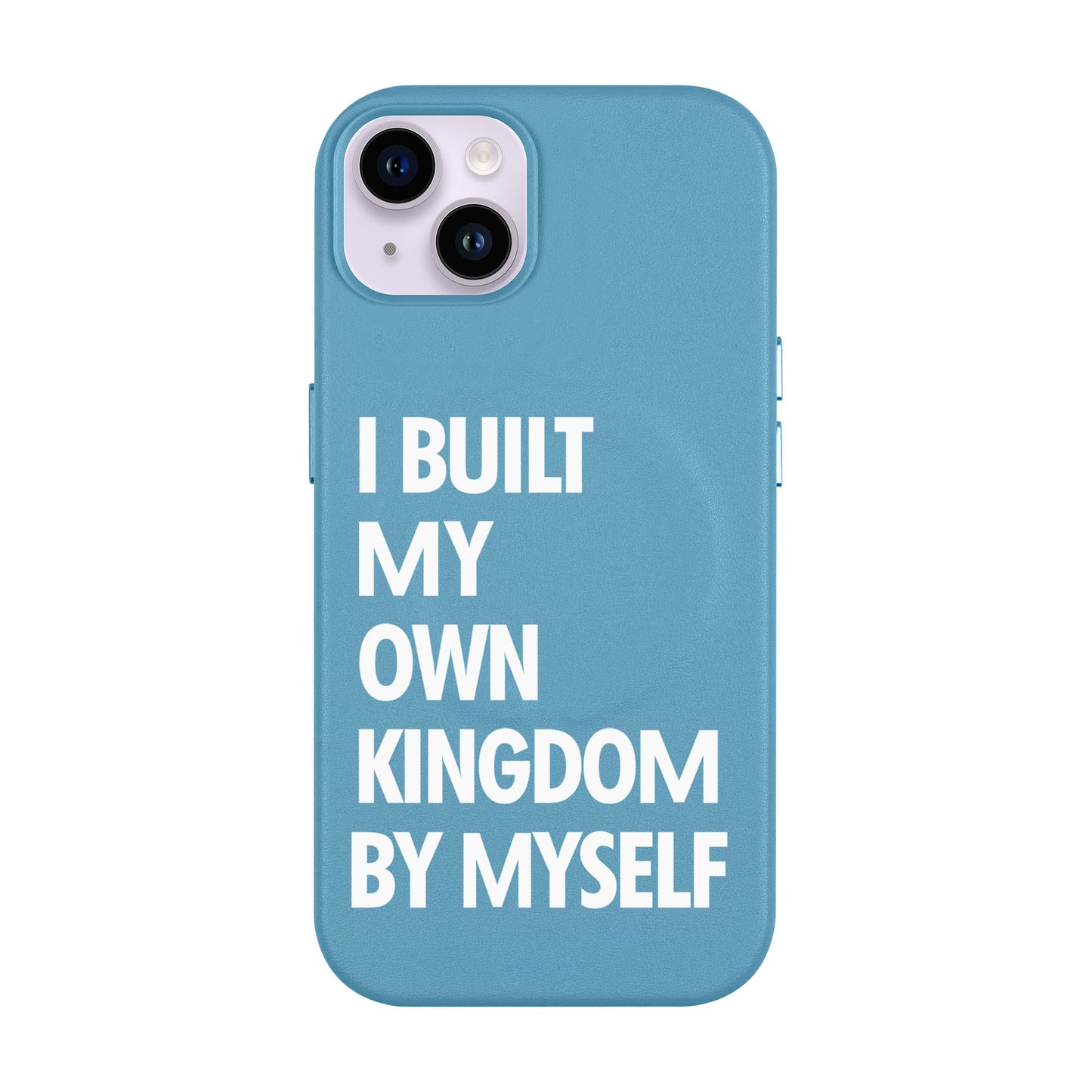 KINGDOM-iPhone 14 Plus Leather Kılıf MagSafe Özellikli