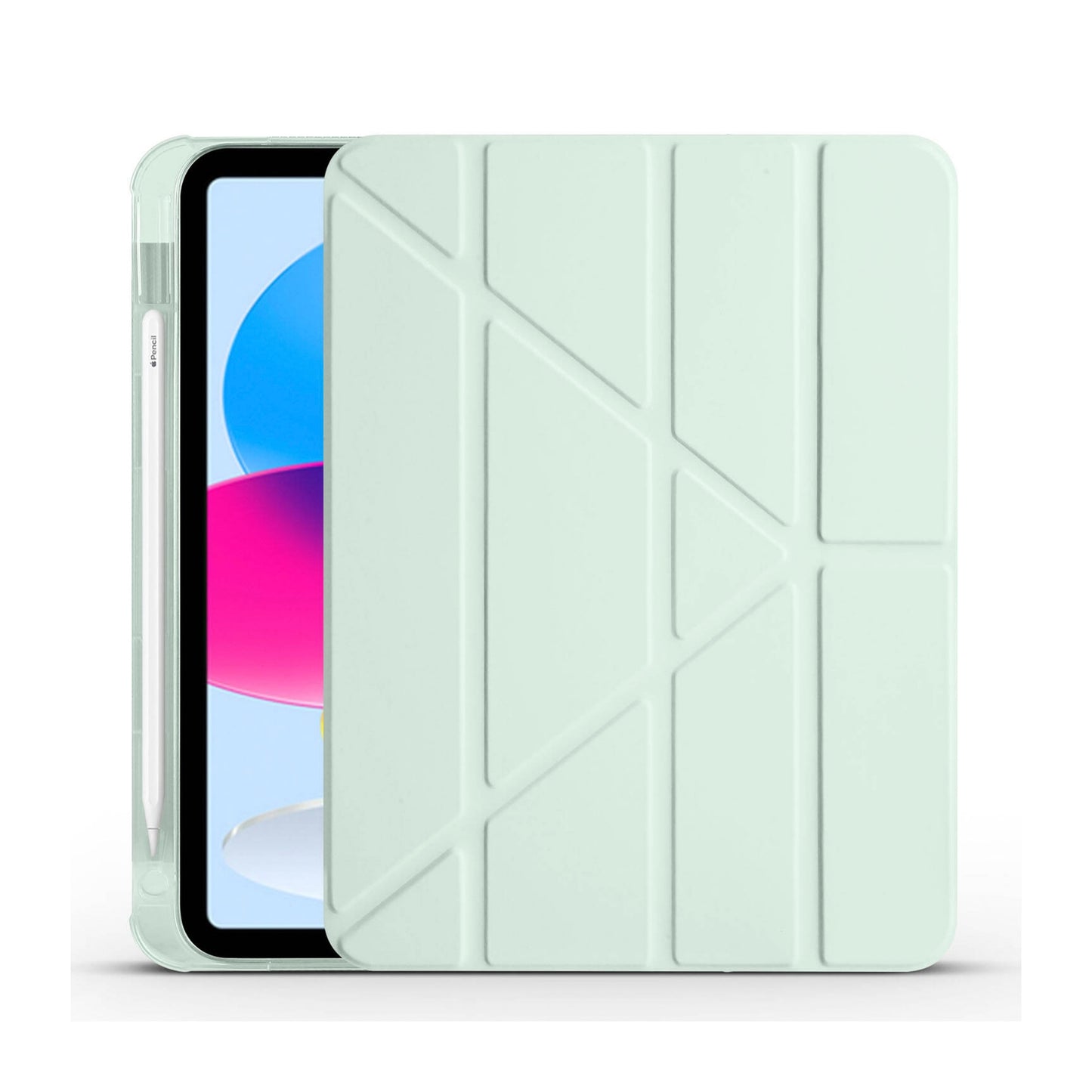 Apple iPad 11.Nesil 2025-Trigon Folding Kalemlikli Standlı Kılıf