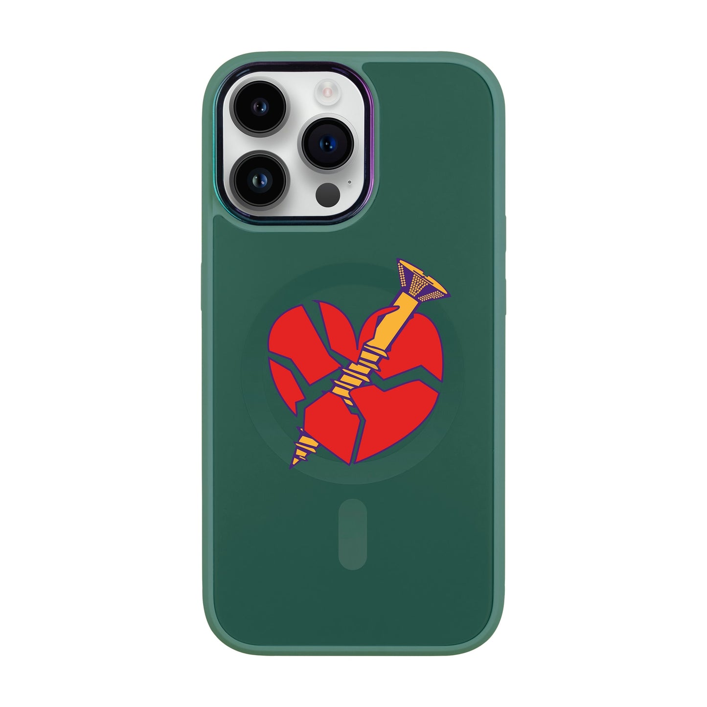 BROKEN HEART-iPhone 13 Pro Max Vigor Kılıf MagSafe Özellikli
