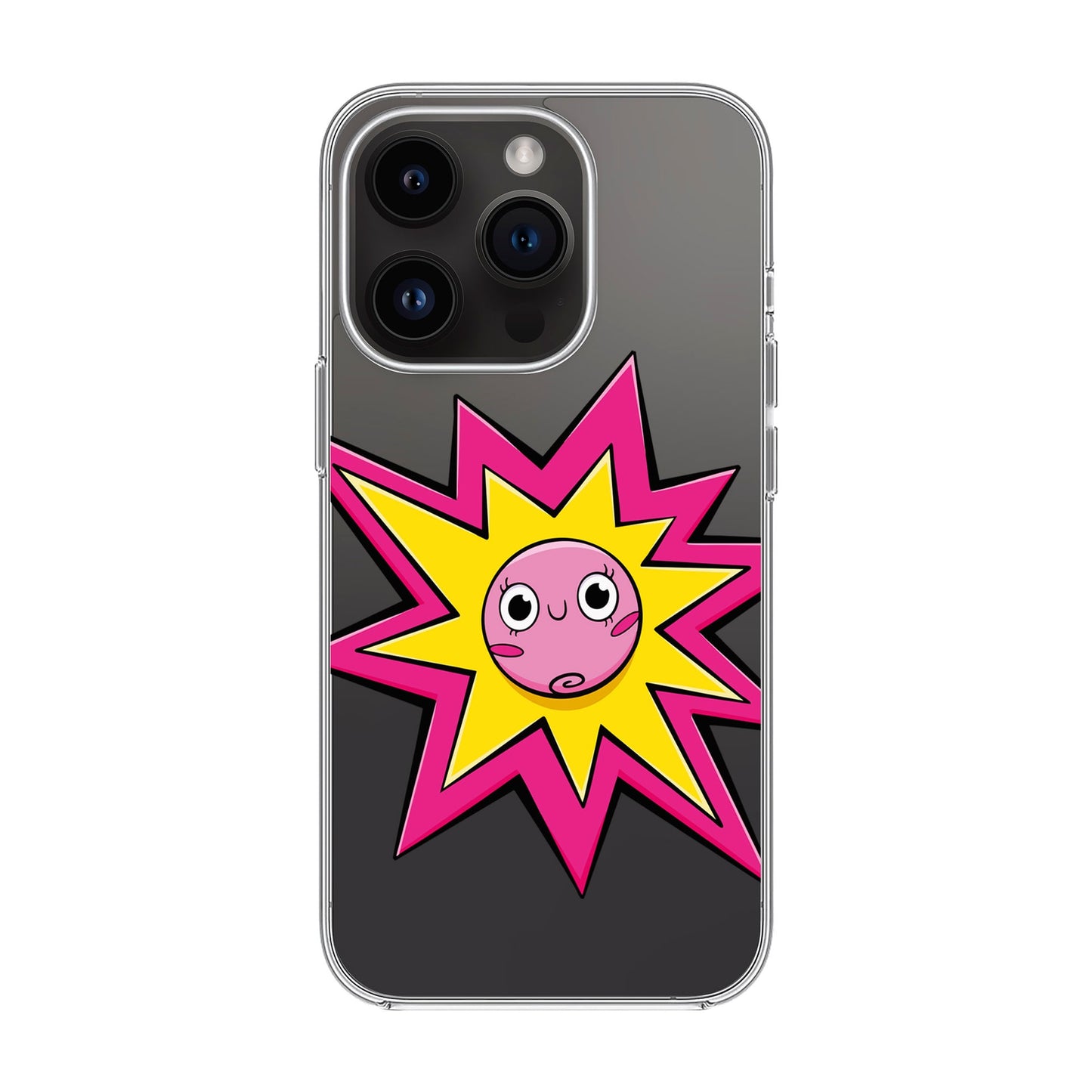 POP PRINCESSES-iPhone 14 Pro Solid Kılıf
