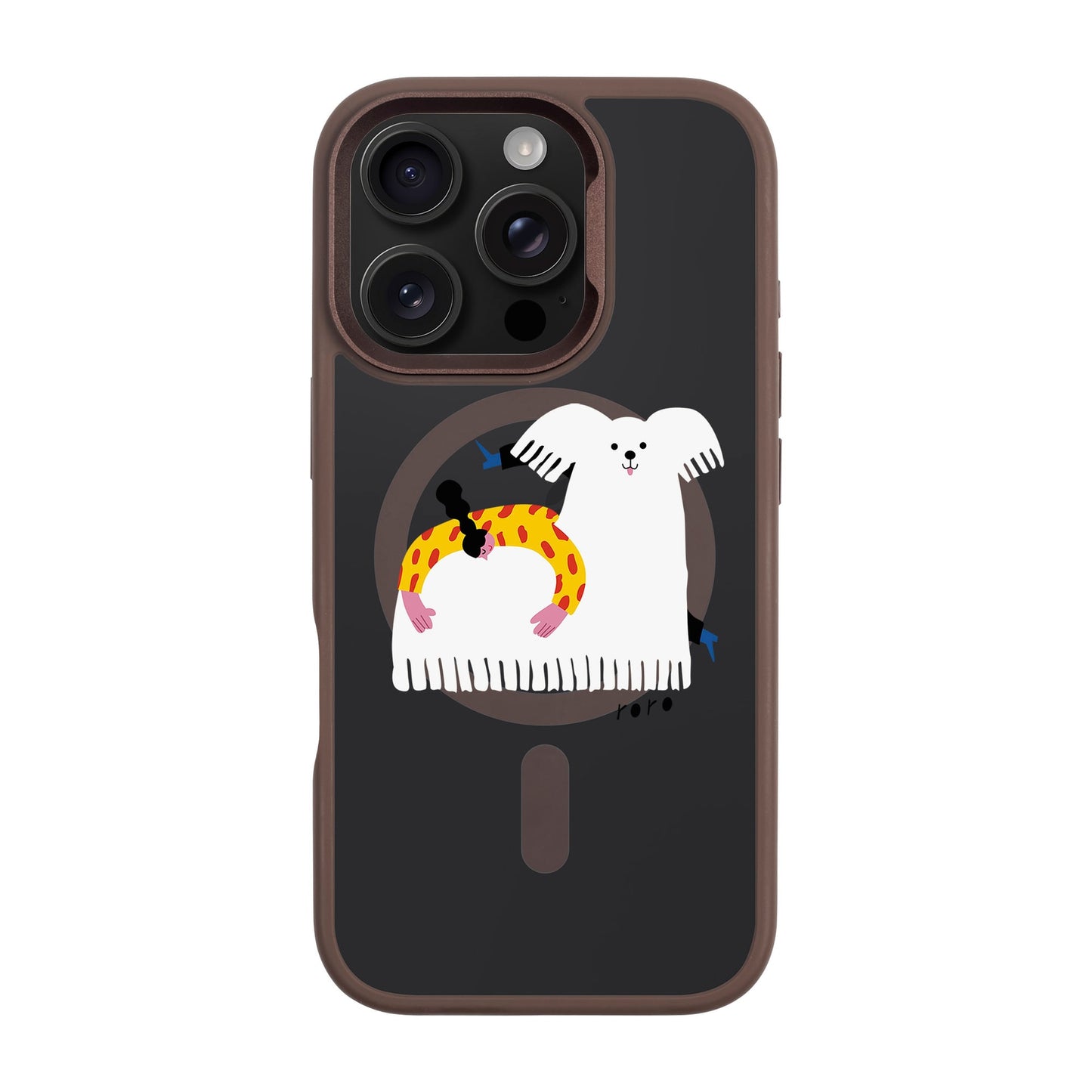 FANCY DOG-iPhone 16 Pro Rise Kılıf MagSafe Özellikli