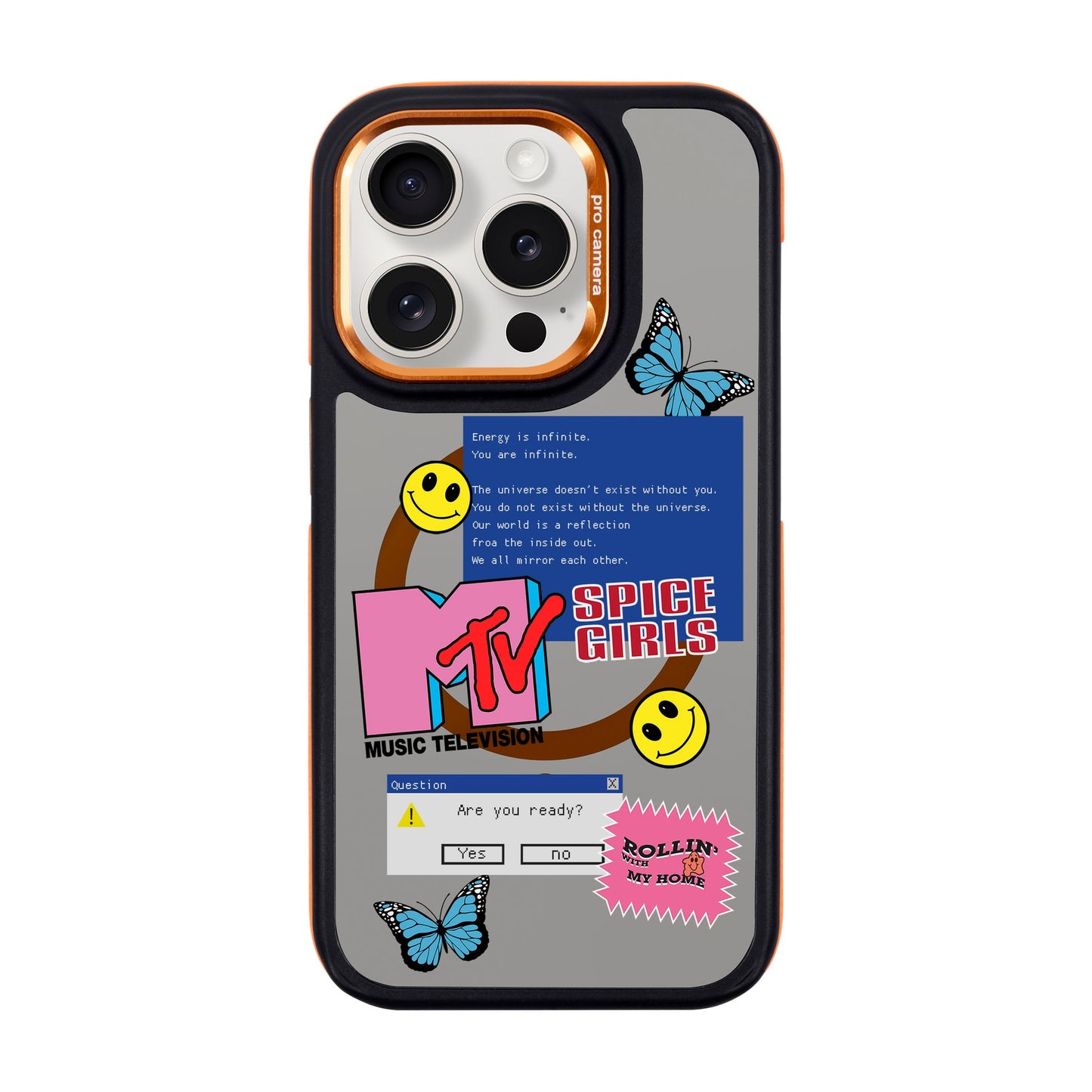 ARE YOU READY-iPhone 15 Pro Dark Kılıf MagSafe Özellikli