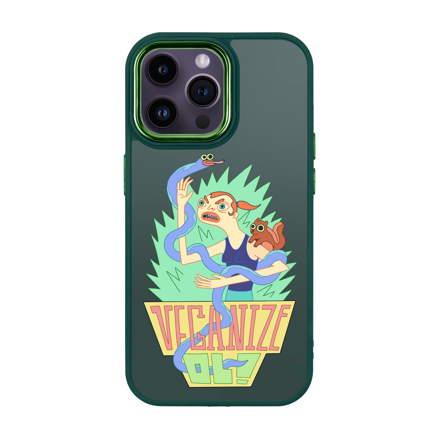 VEGANİZE-iPhone 14 Pro Max Proof Kılıf