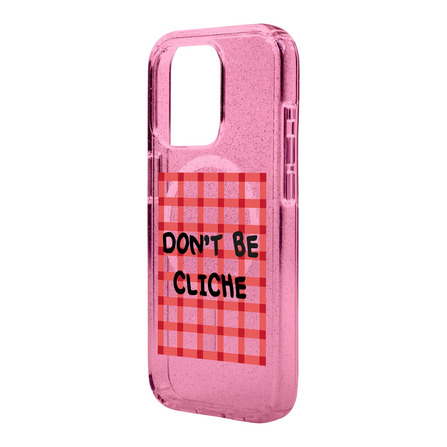 DON'T BE CLICHE-iPhone 15 Pro Max Shiny Kılıf MagSafe Özellikli