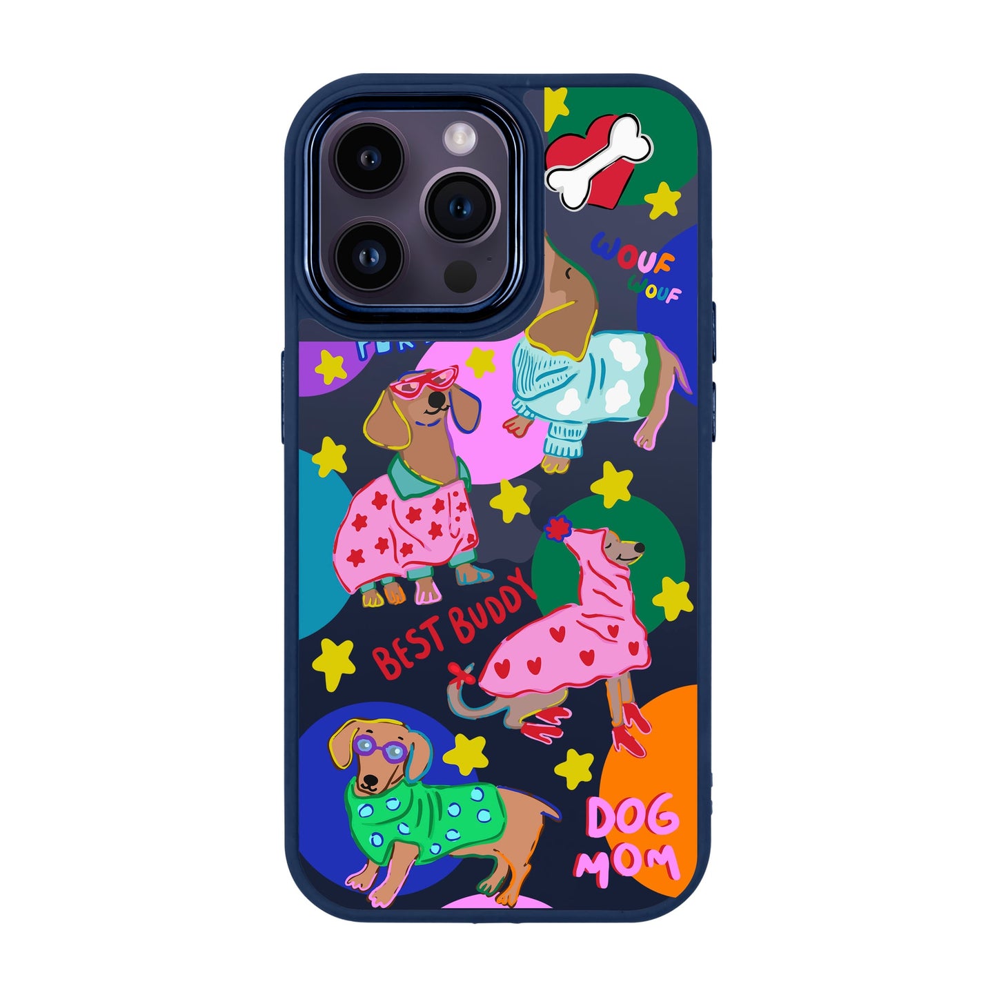 DOG MOM-iPhone 14 Pro Max Proof Kılıf