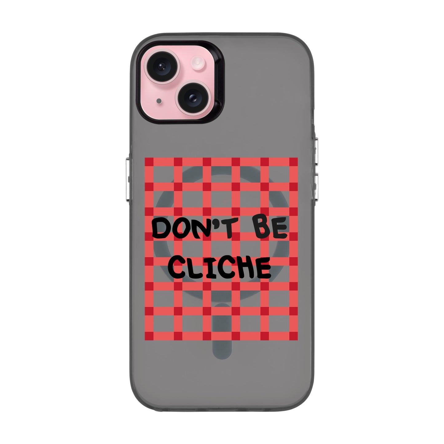 DON'T BE CLICHE-iPhone 15 Plus Hold Kılıf MagSafe Özellikli