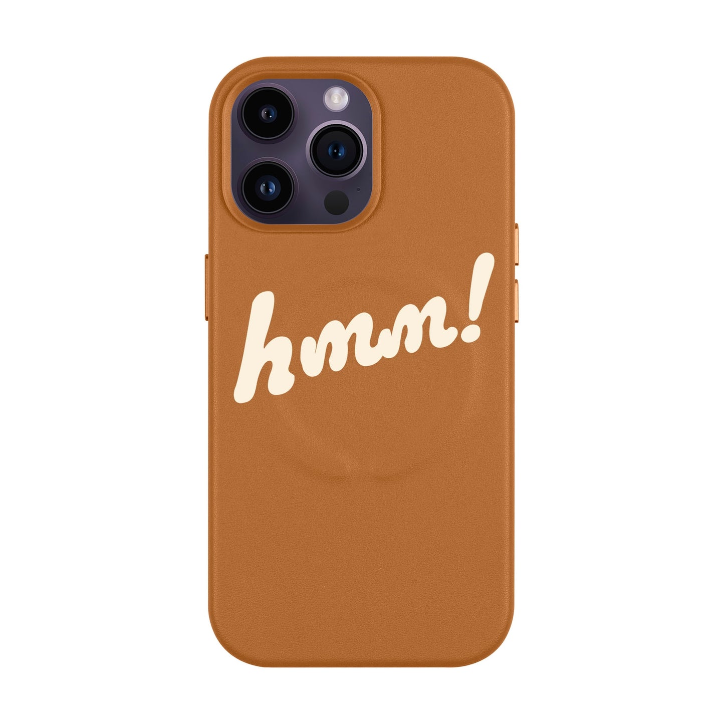 HMM-iPhone 14 Pro Max Leather Kılıf MagSafe Özellikli