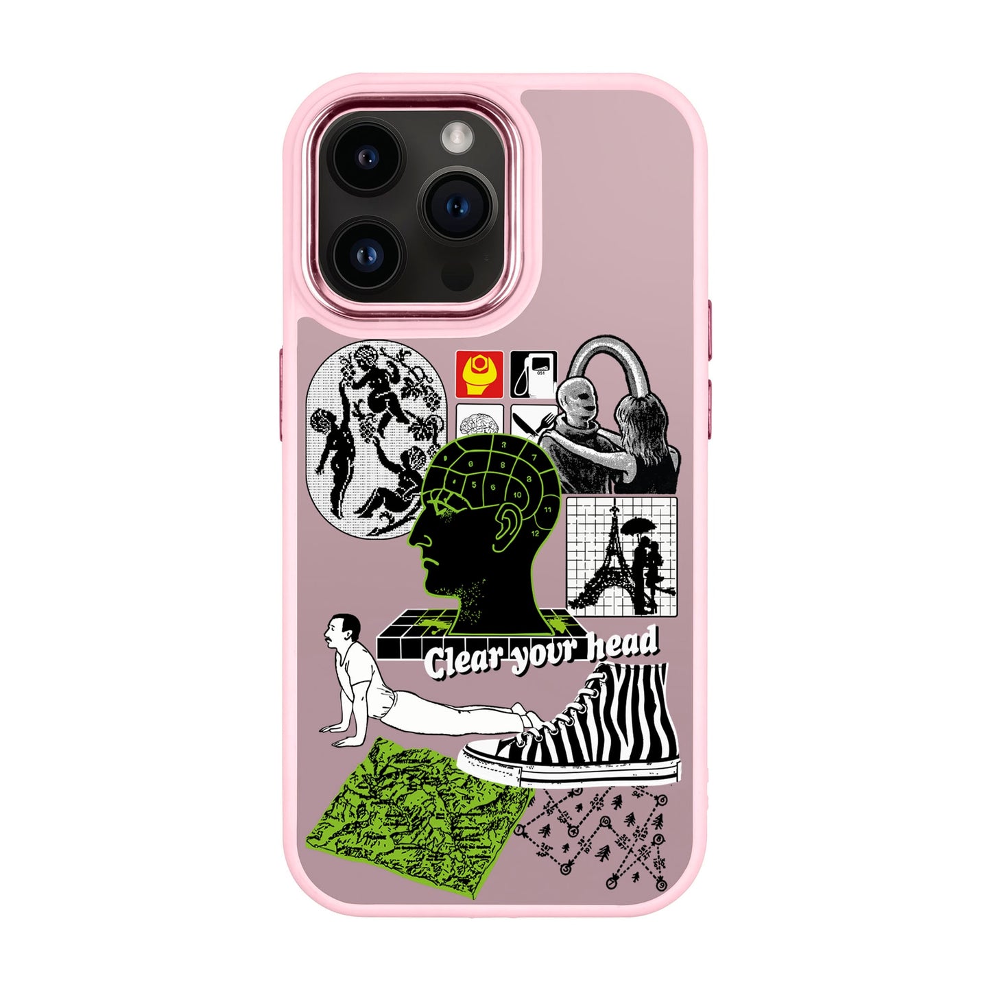 CLEAR YOUR HEAD-iPhone 14 Pro Max Proof Kılıf