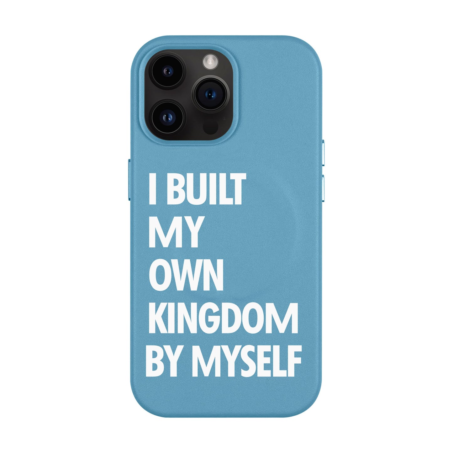 KINGDOM-iPhone 14 Pro Max Leather Kılıf MagSafe Özellikli