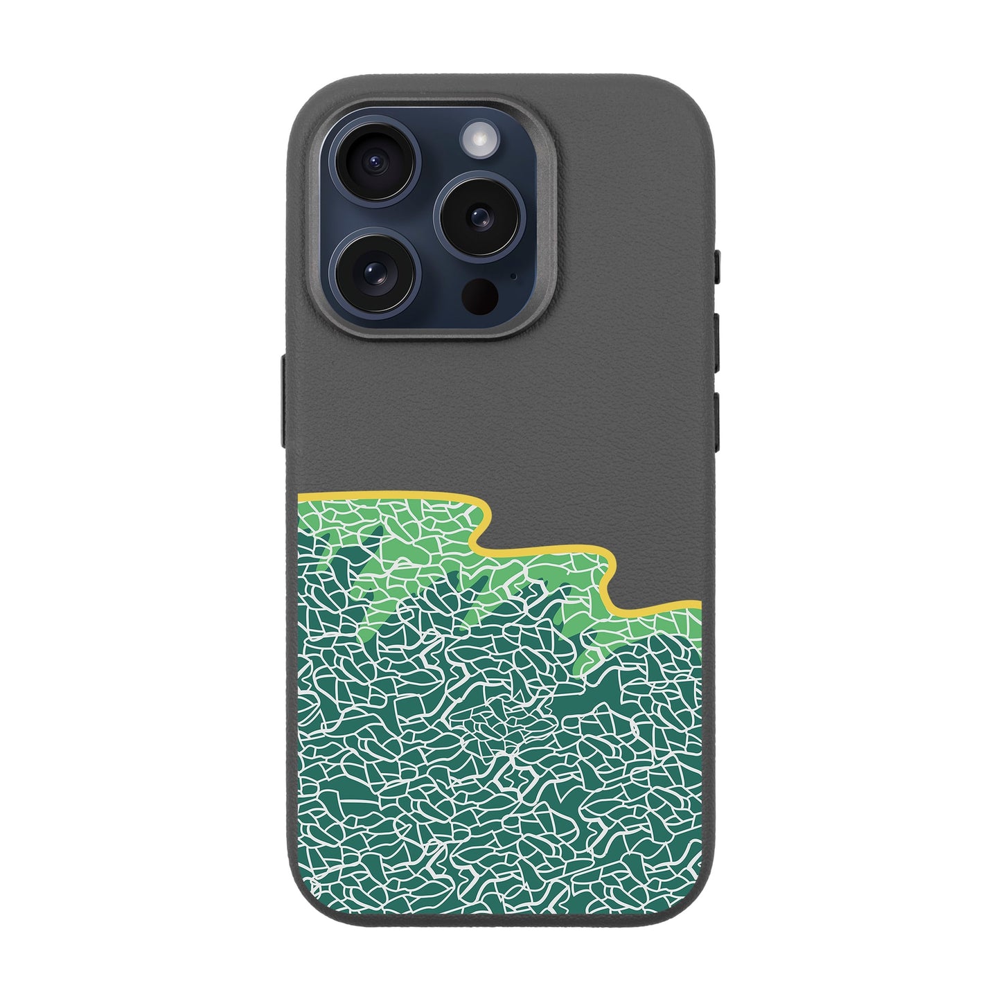 SEA-iPhone 15 Pro Leather Premium Kılıf MagSafe Özellikli