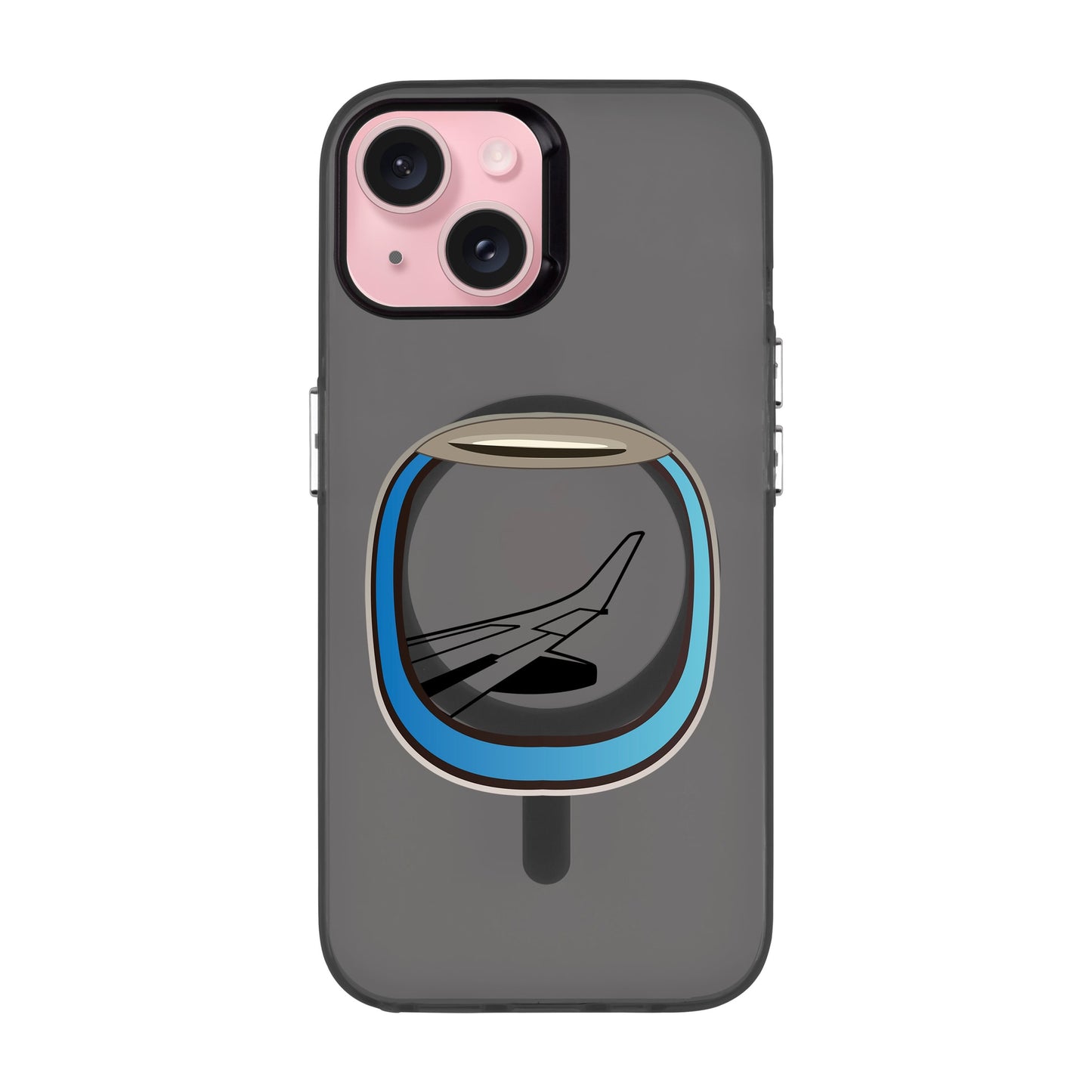 AIRCRAFT WINDOW-iPhone 15 Hold Kılıf MagSafe Özellikli