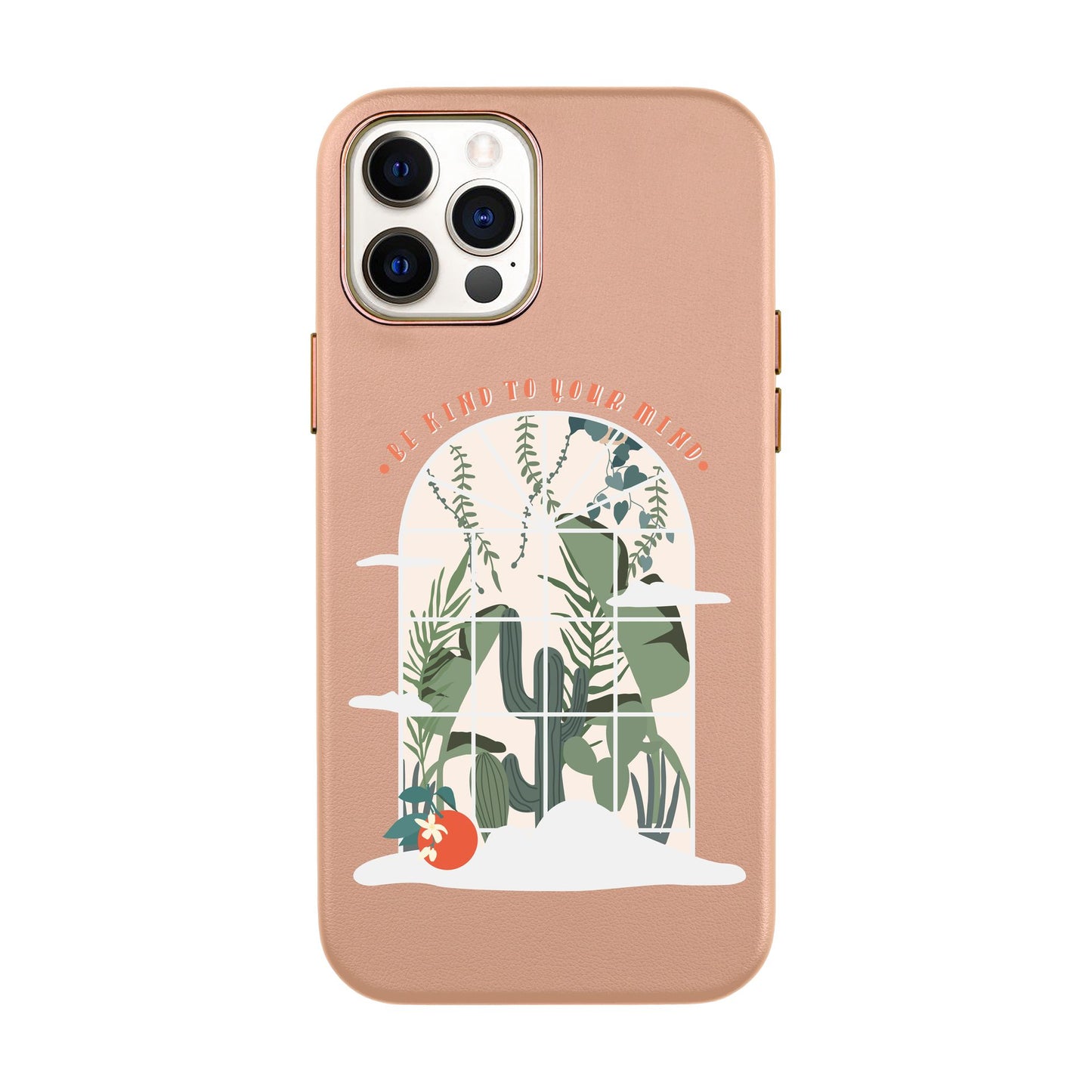 BE KIND-iPhone Xs Max Leather Kılıf