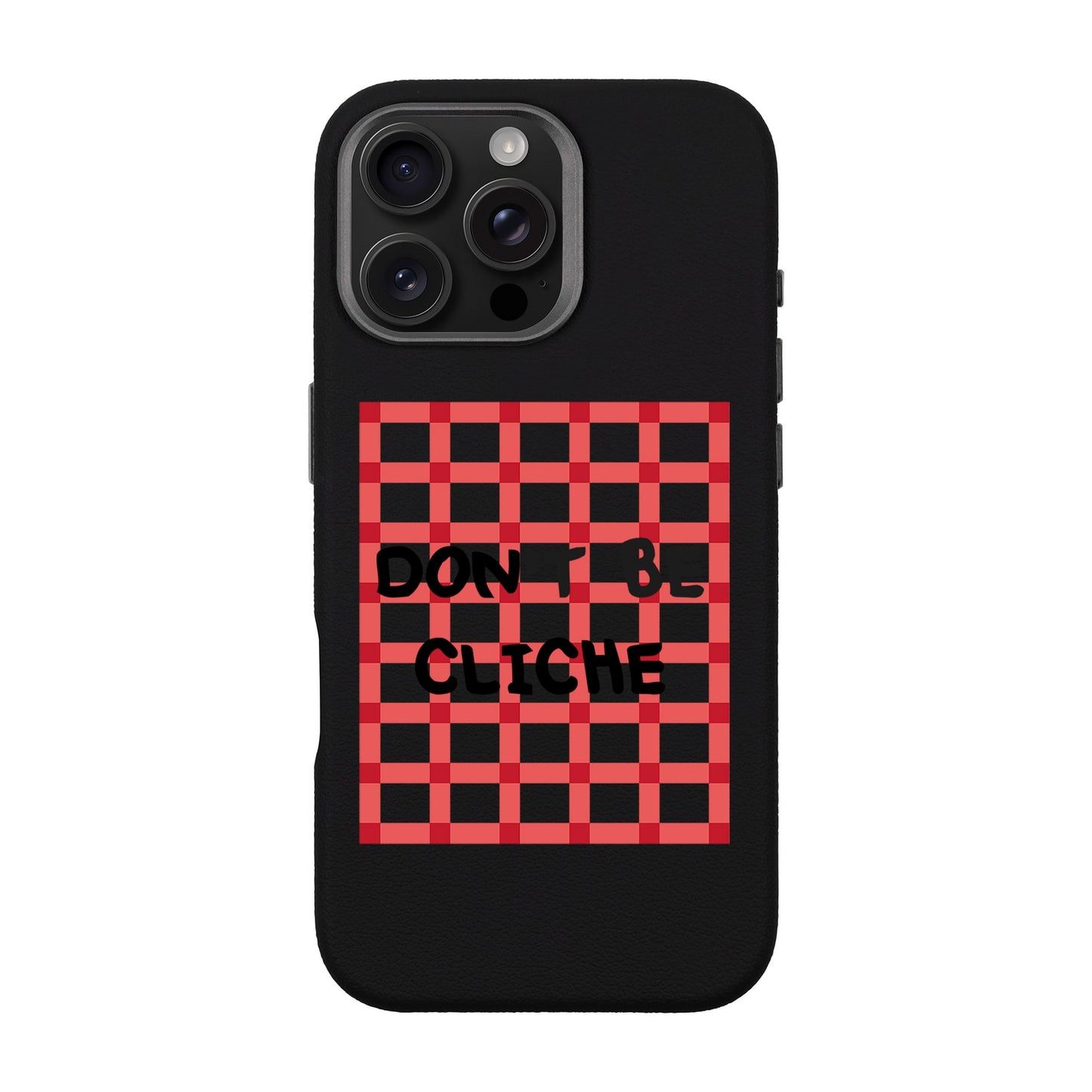 DON'T BE CLICHE-iPhone 16 Pro Max Leather Premium Kılıf MagSafe Özellikli