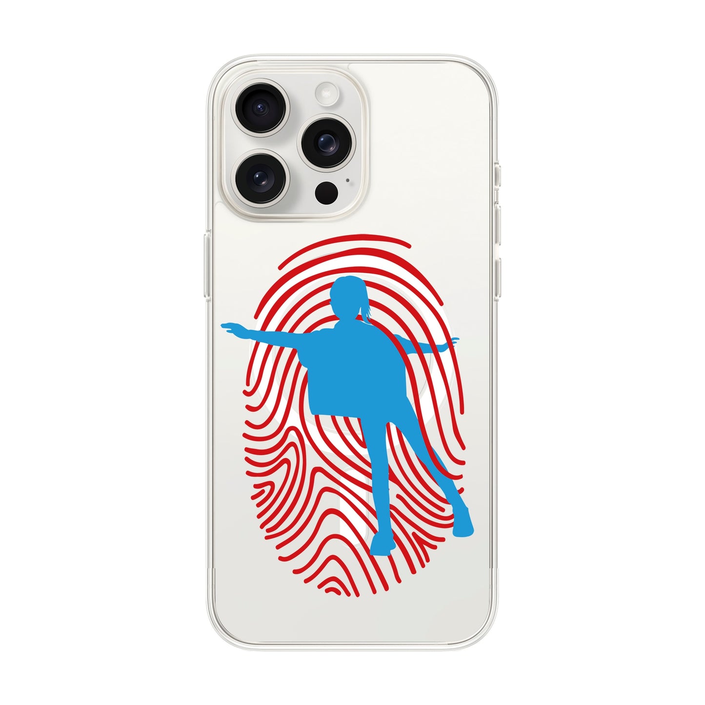 FINGERMARK-iPhone 15 Pro Max Solid Kılıf MagSafe Özellikli