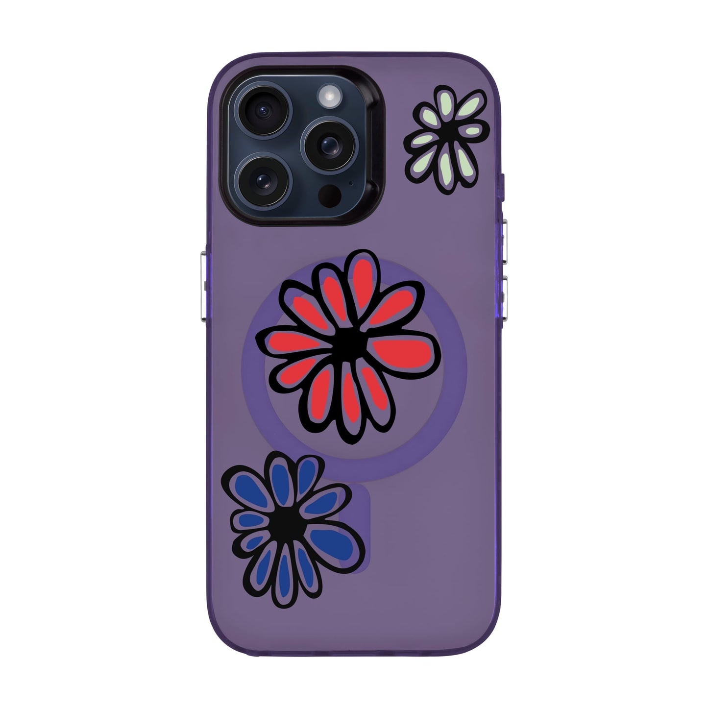 FLORIST-iPhone 15 Pro Max Hold Kılıf MagSafe Özellikli