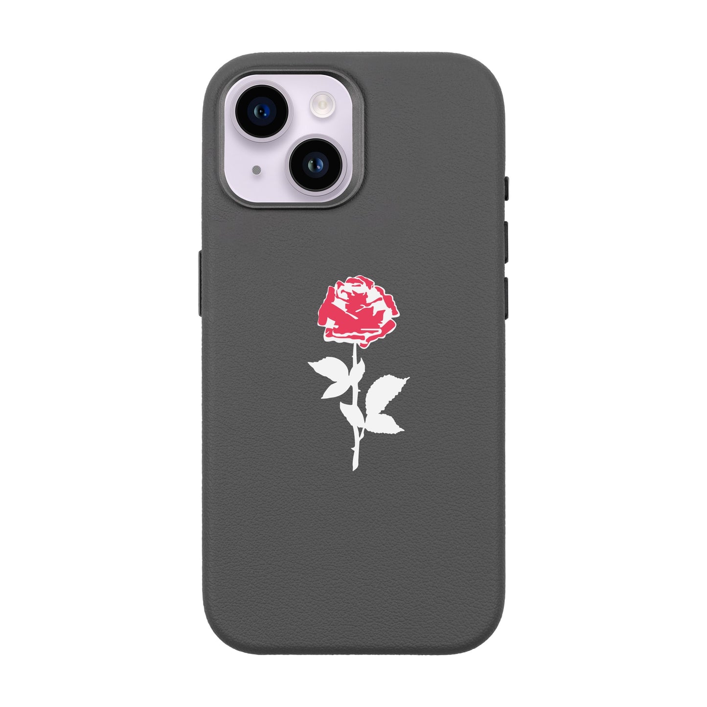 NATUREL ROSE-iPhone 14 Leather Premium Kılıf MagSafe Özellikli