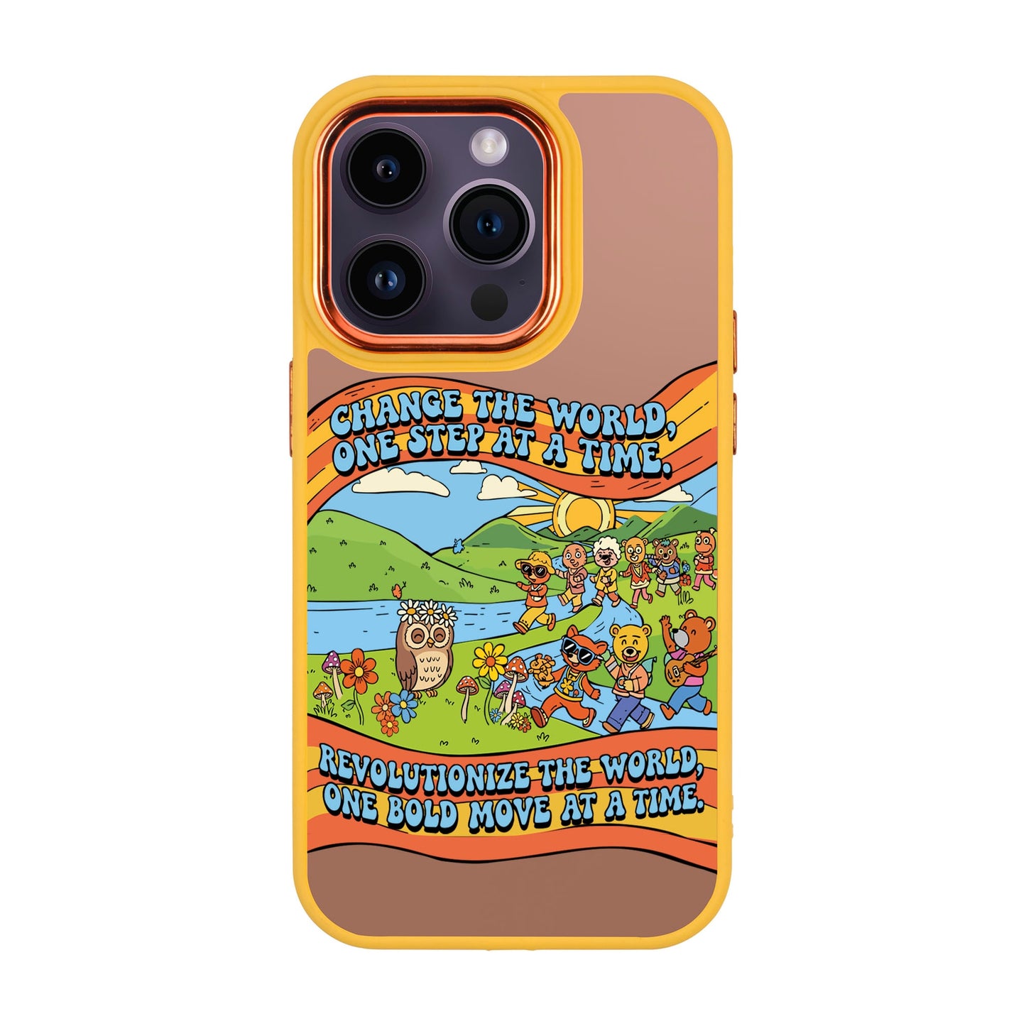 CHANGE THE WORLD-iPhone 14 Pro Proof Kılıf