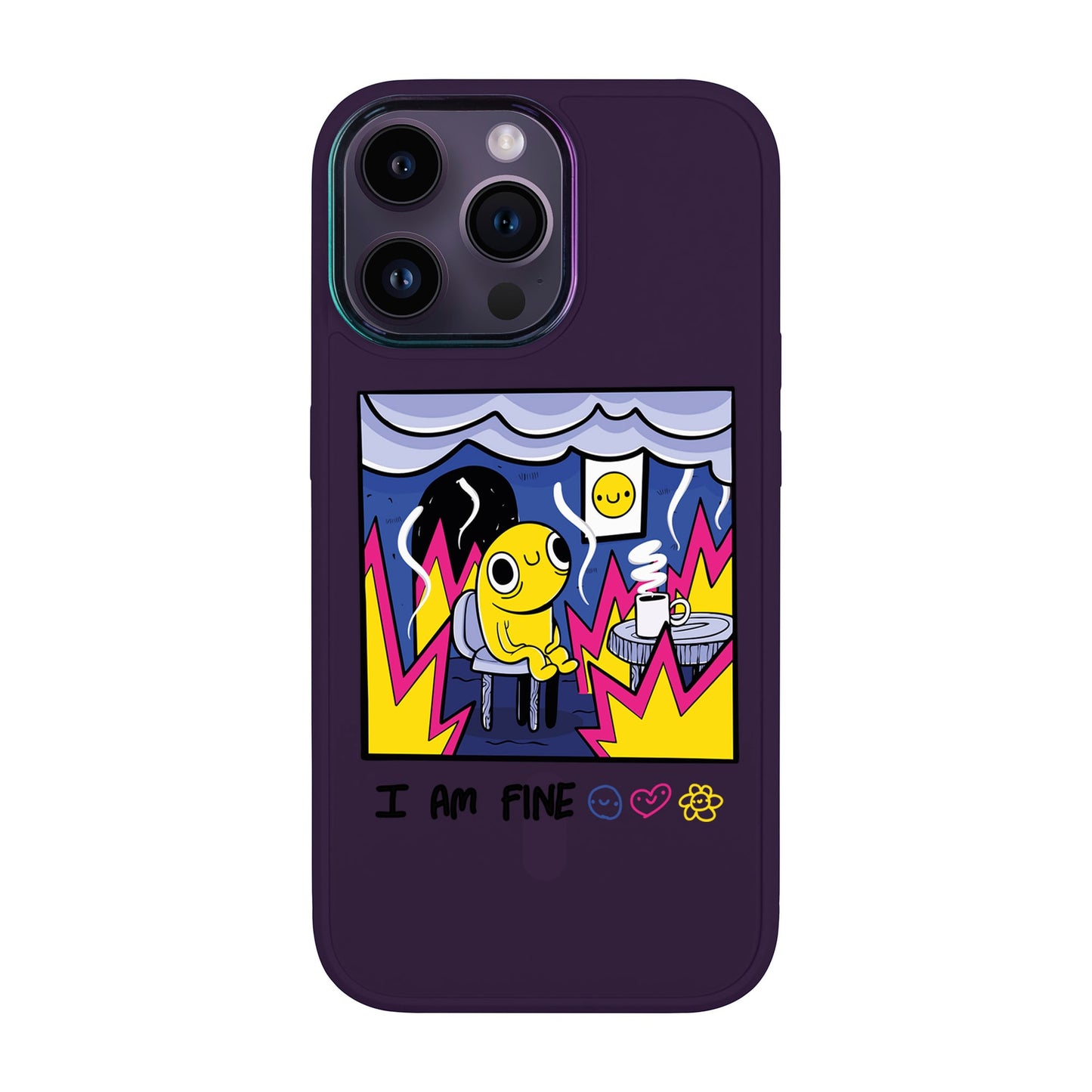 I AM FINE-iPhone 14 Pro Max Vigor Kılıf MagSafe Özellikli