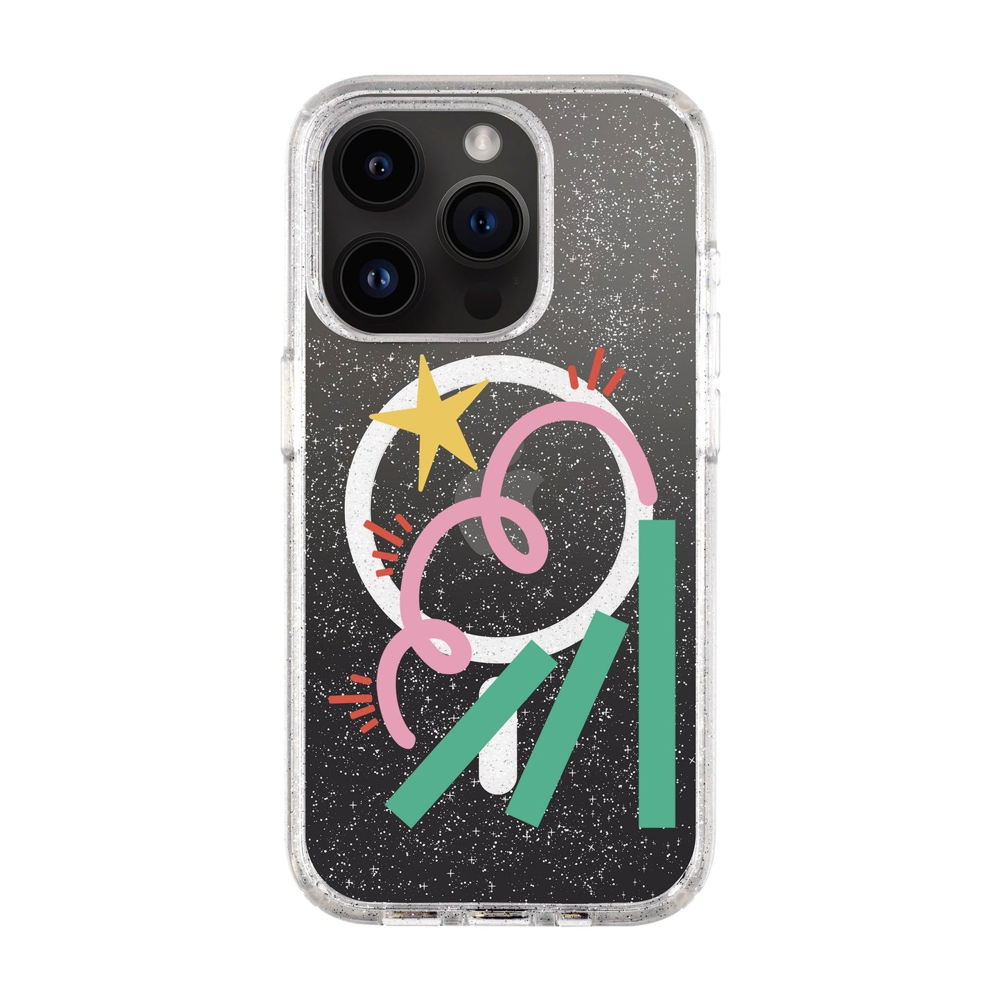 DOMINO-iPhone 14 Pro Shiny Kılıf MagSafe Özellikli