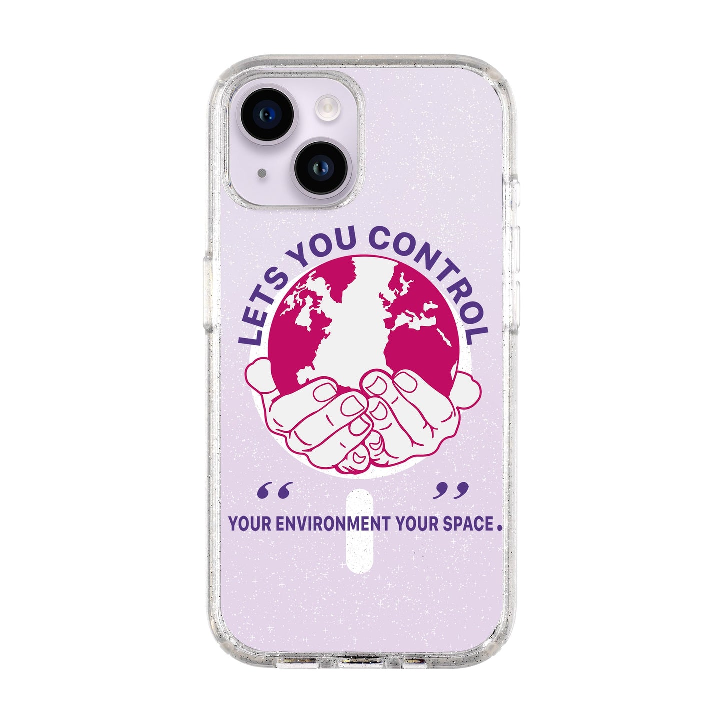 LET'S YOU CONTROL-iPhone 14 Shiny Kılıf MagSafe Özellikli