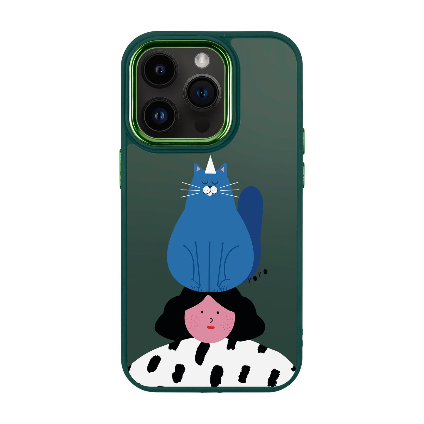 NAUGHTY CAT-iPhone 13 Pro Proof Kılıf