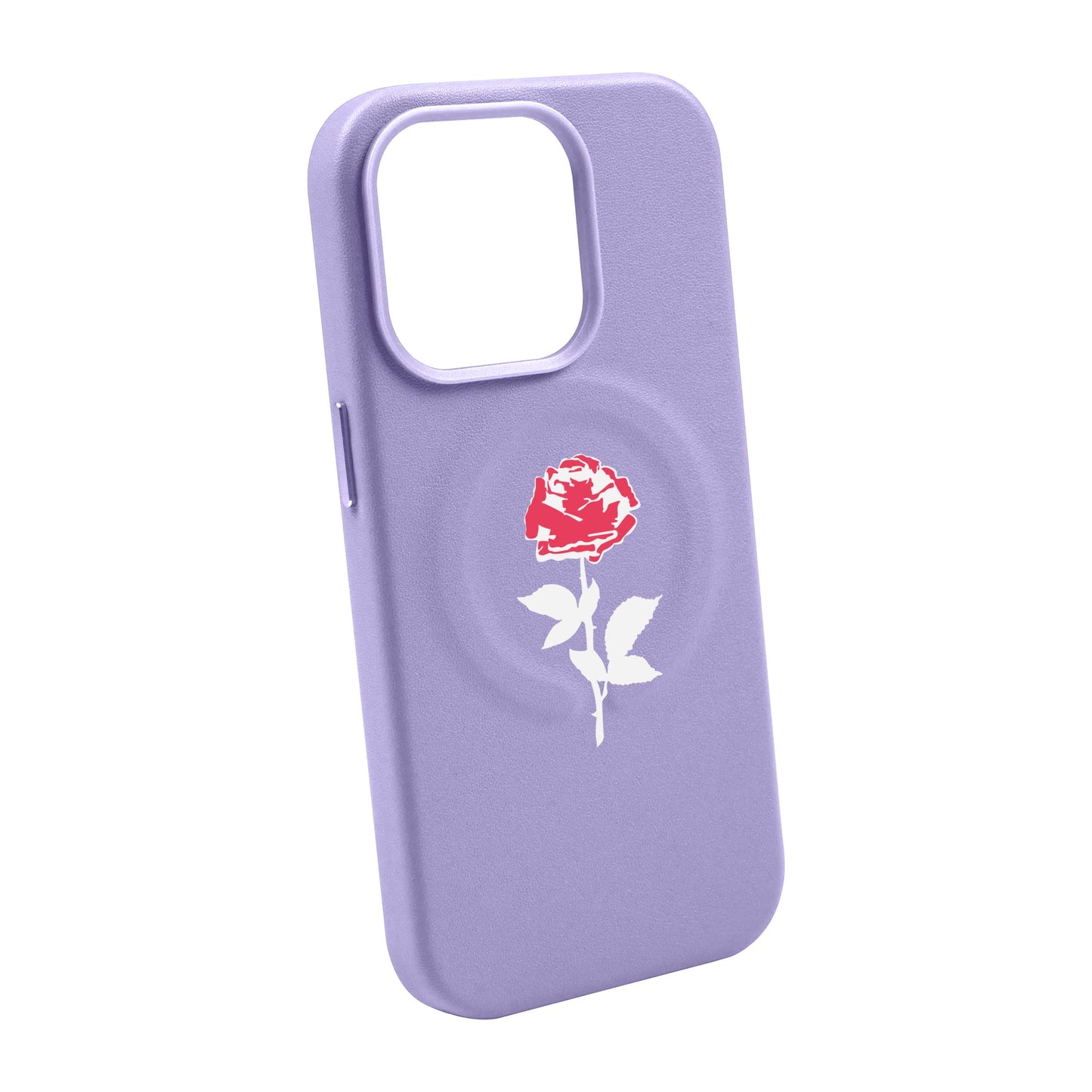 NATUREL ROSE-iPhone 14 Pro Max Leather Kılıf MagSafe Özellikli