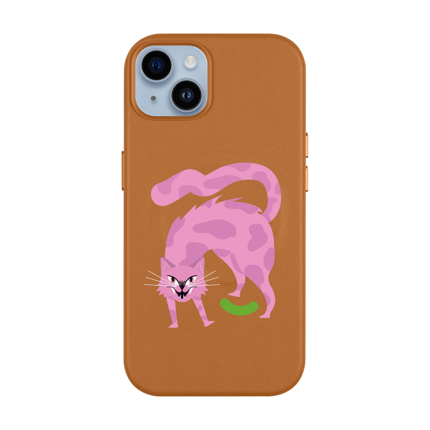 GRUMBLEPAWS-iPhone 14 Plus Leather Kılıf MagSafe Özellikli