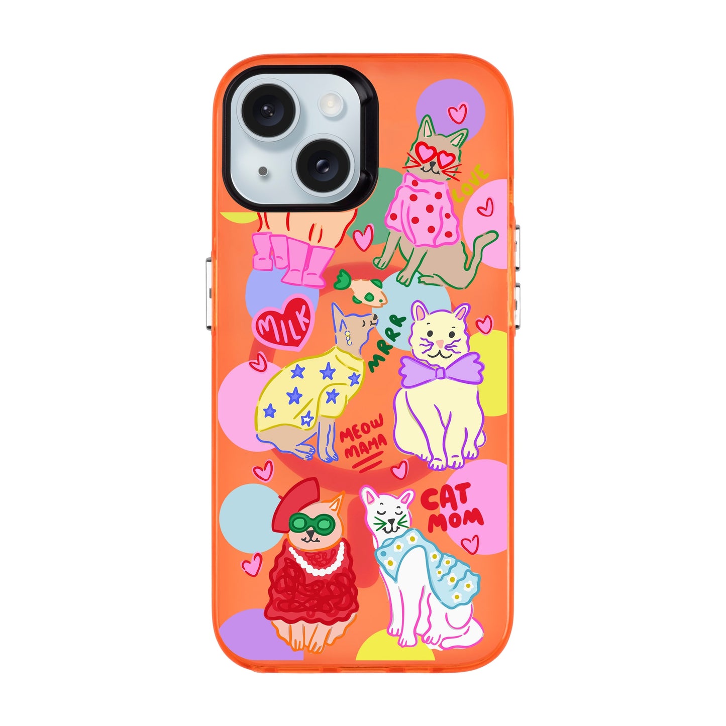 CAT MOM-iPhone 15 Hold Kılıf MagSafe Özellikli