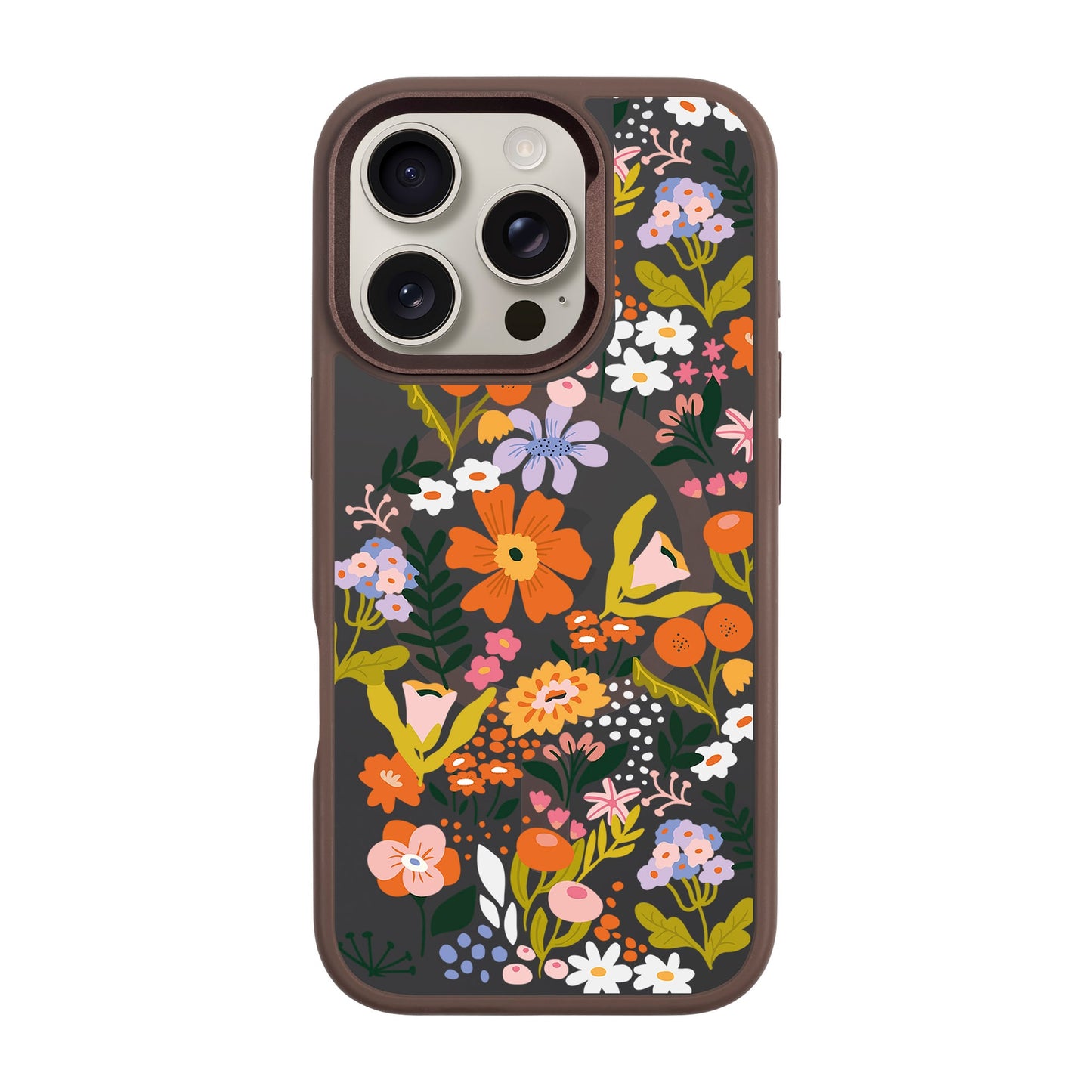 FLOWER-iPhone 16 Pro Rise Kılıf MagSafe Özellikli