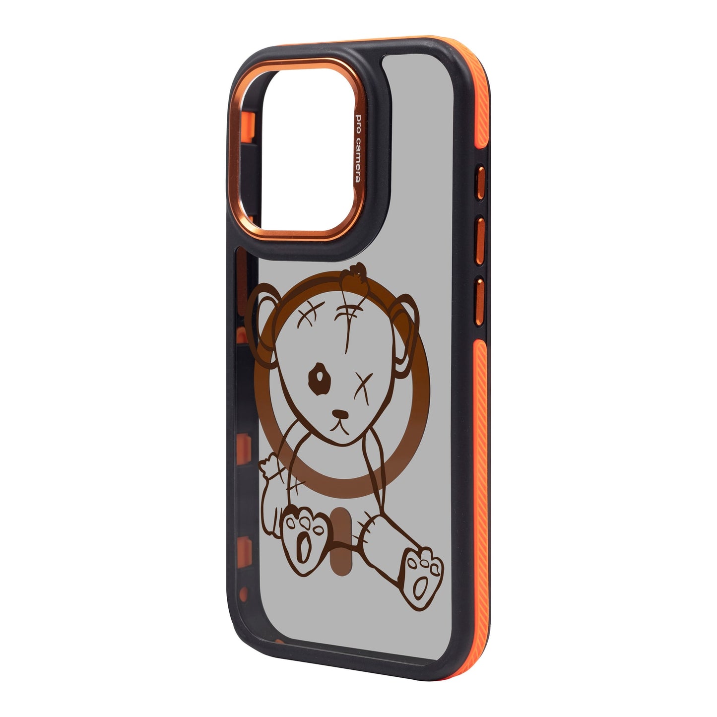 BABY BEAR-iPhone 15 Pro Max Dark Kılıf MagSafe Özellikli