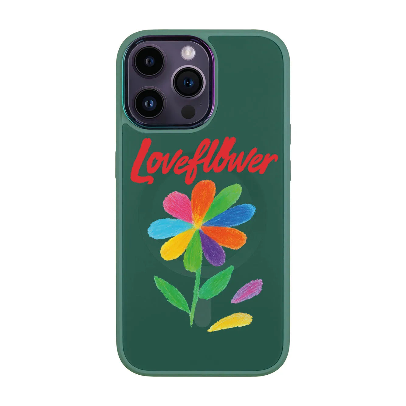 LOVE FLOWER-iPhone 14 Pro Max Vigor Kılıf MagSafe Özellikli
