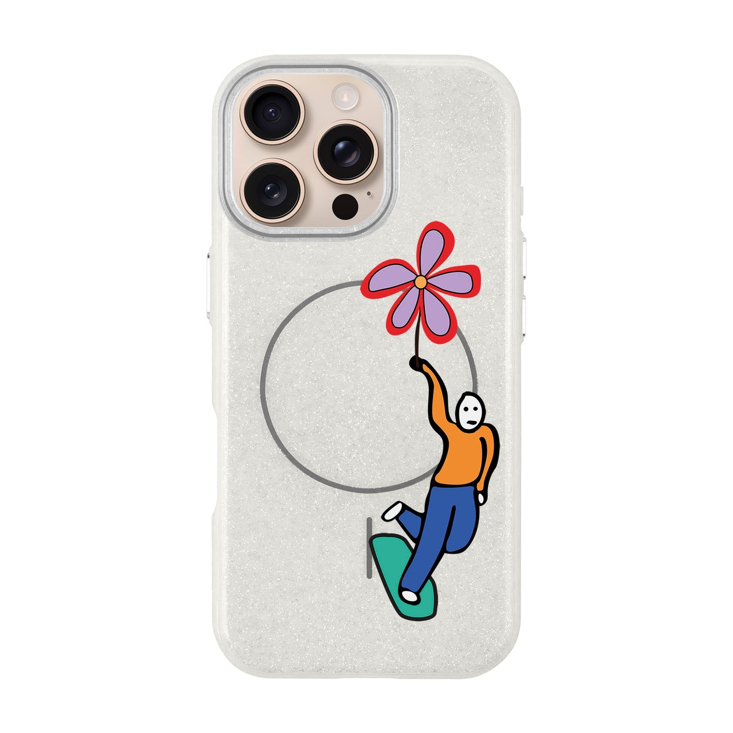 SKATEBOARDER-iPhone 16 Pro Max Radiant Kılıf MagSafe Özellikli