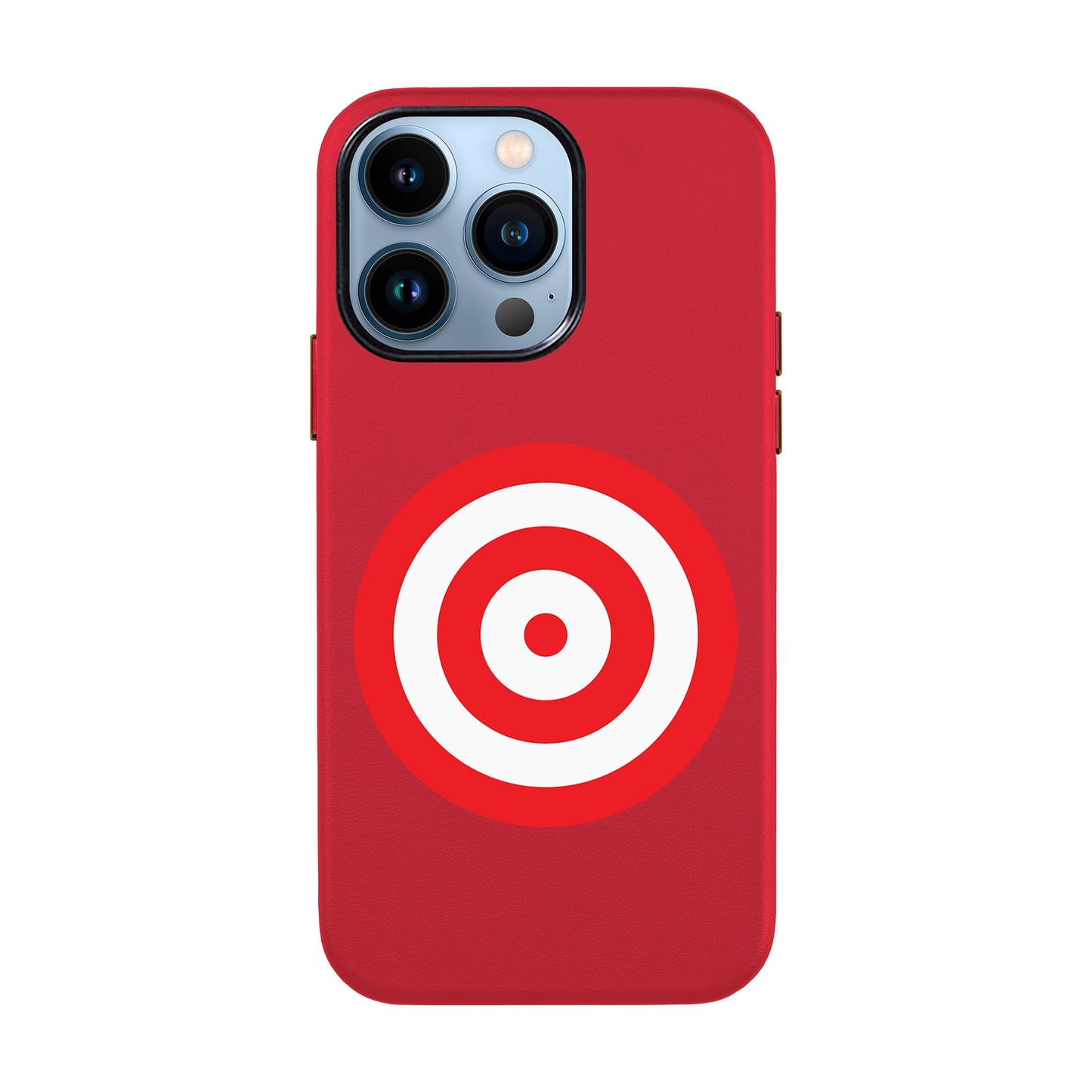 BULL'S EYE-iPhone 14 Leather Kılıf