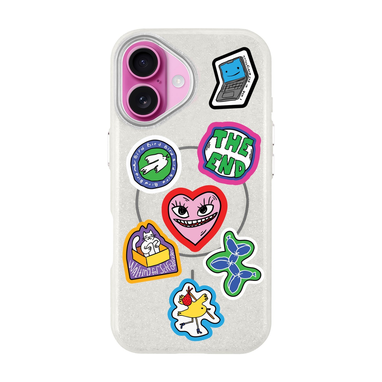 TŌTEN STICKERZ-iPhone 16 Plus Radiant Kılıf MagSafe Özellikli