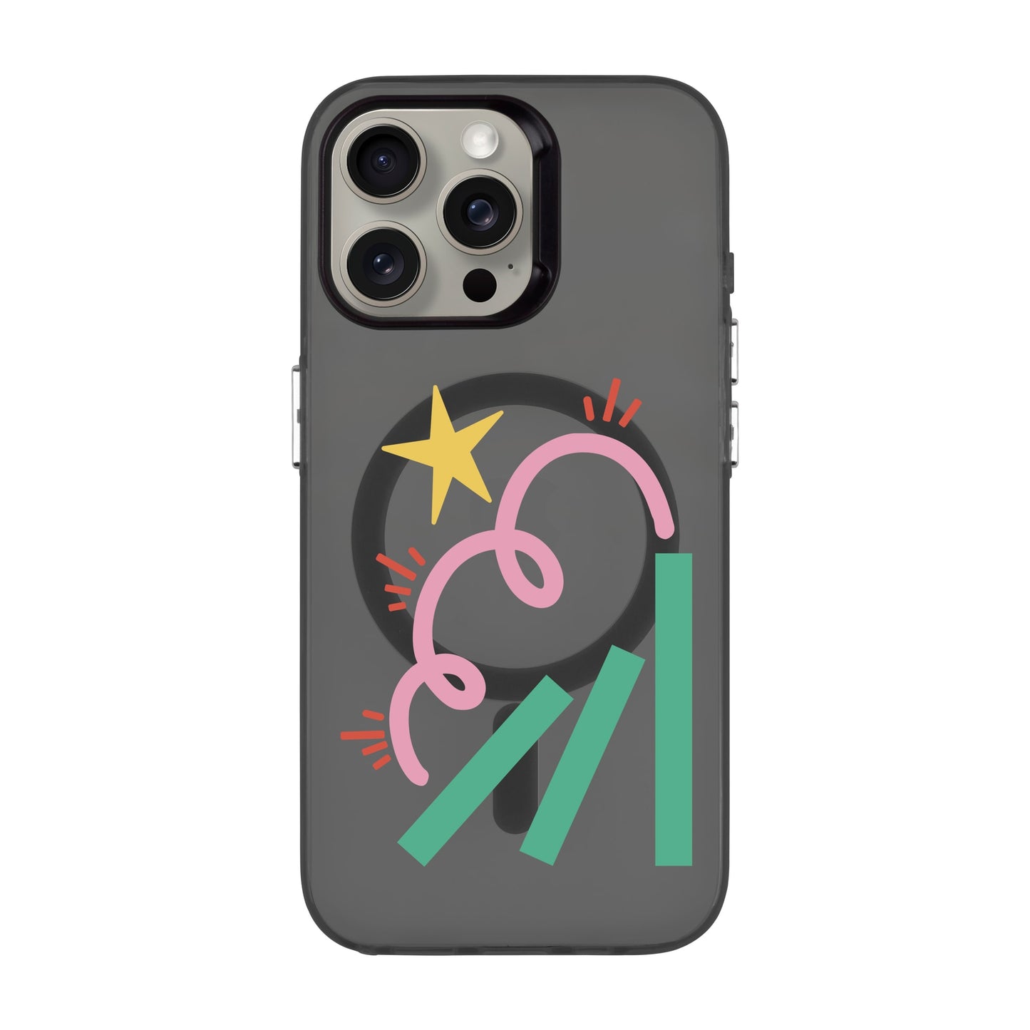 DOMINO-iPhone 15 Pro Max Hold Kılıf MagSafe Özellikli