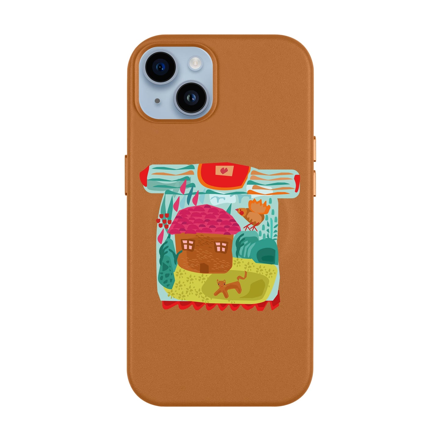 SİHİRLİ KAZAK-iPhone 14 Plus Leather Kılıf MagSafe Özellikli